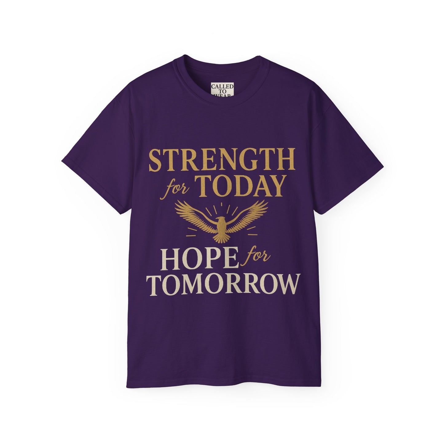 Hope and Strength Inspirational Unisex Tee Shirt