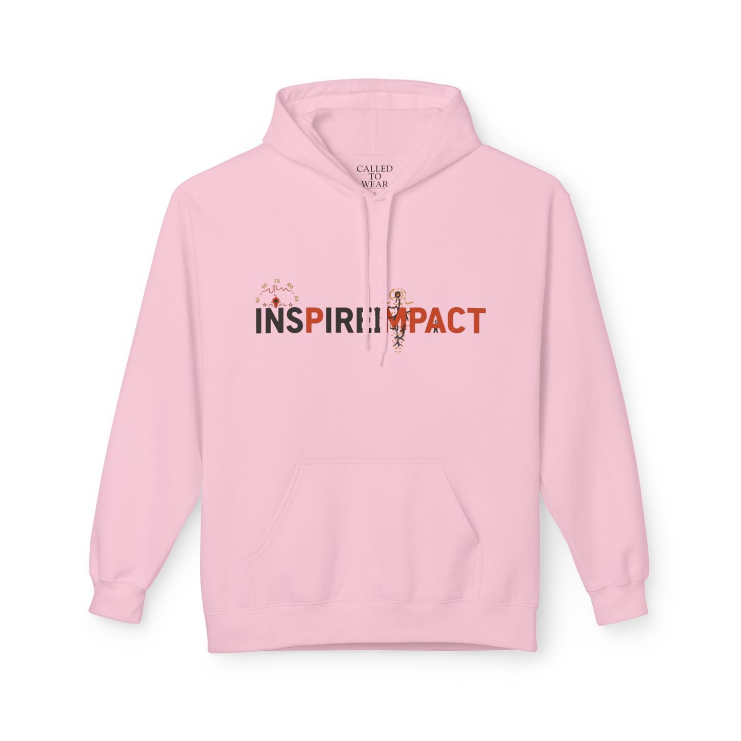Inspire Impact Hoodie | Inspirational Typography Logo