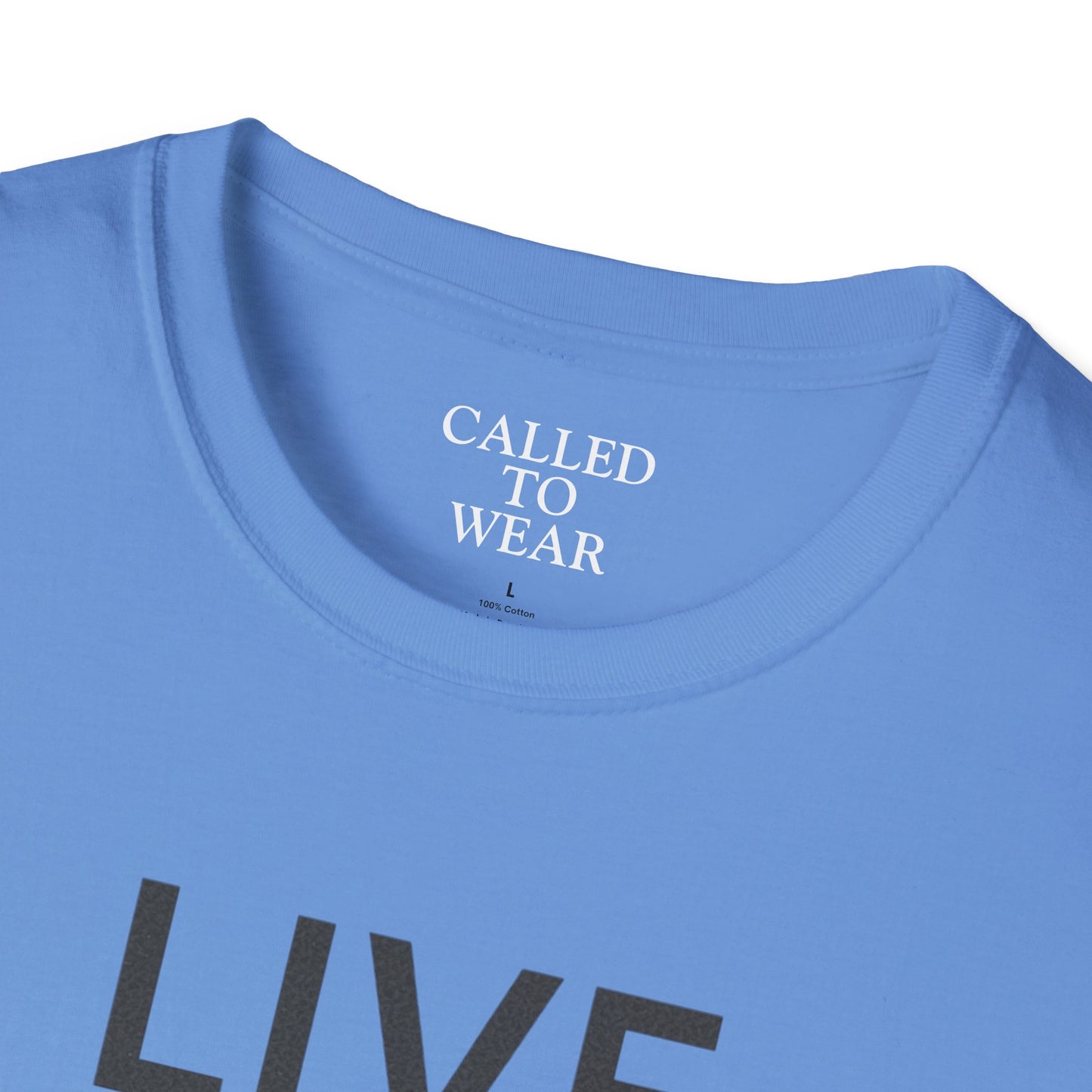 Live Boldly Love Deeply T-Shirt | Inspirational Typography Tee