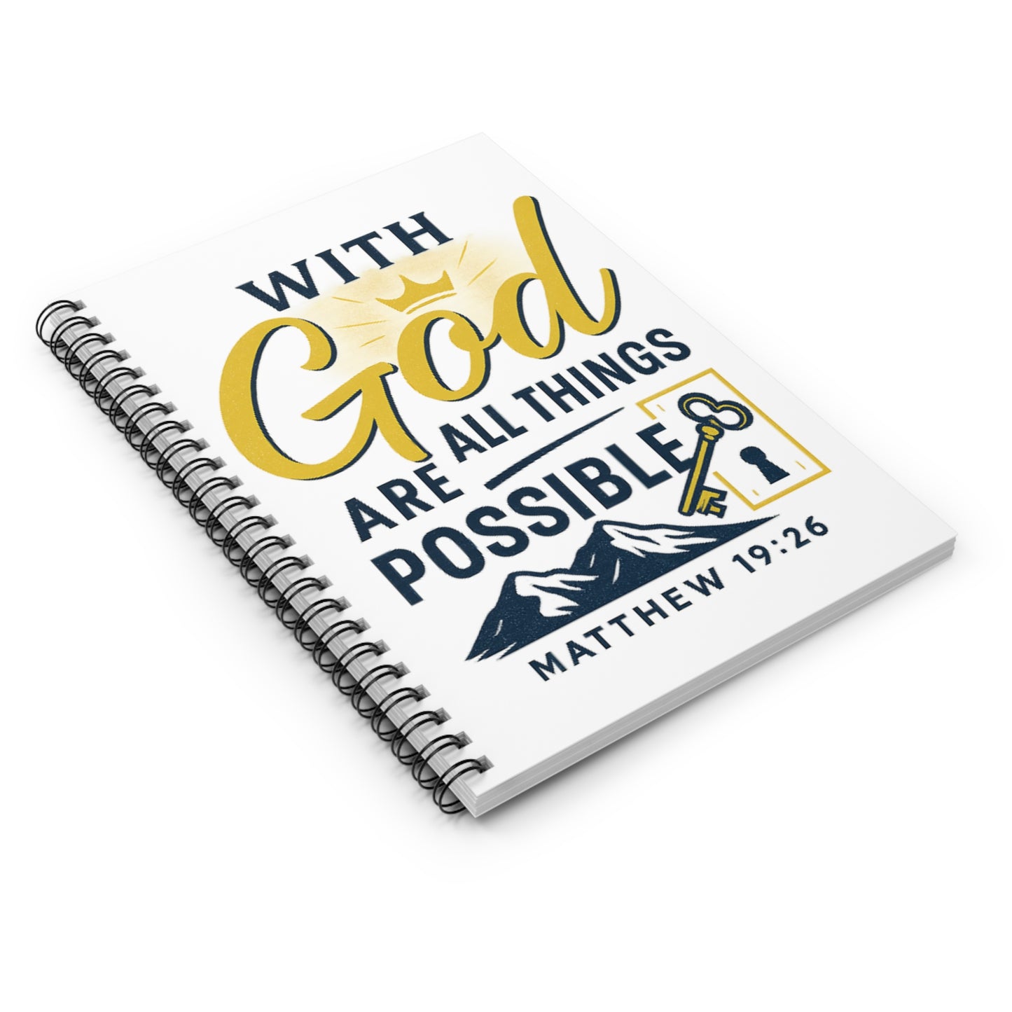 Faith-Based Spiral Notebook