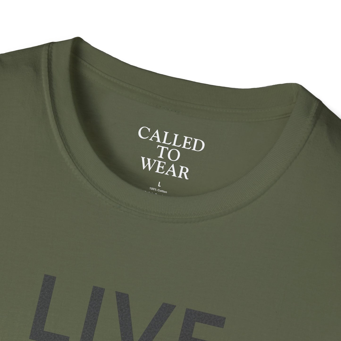 Live Boldly Love Deeply T-Shirt | Inspirational Typography Tee