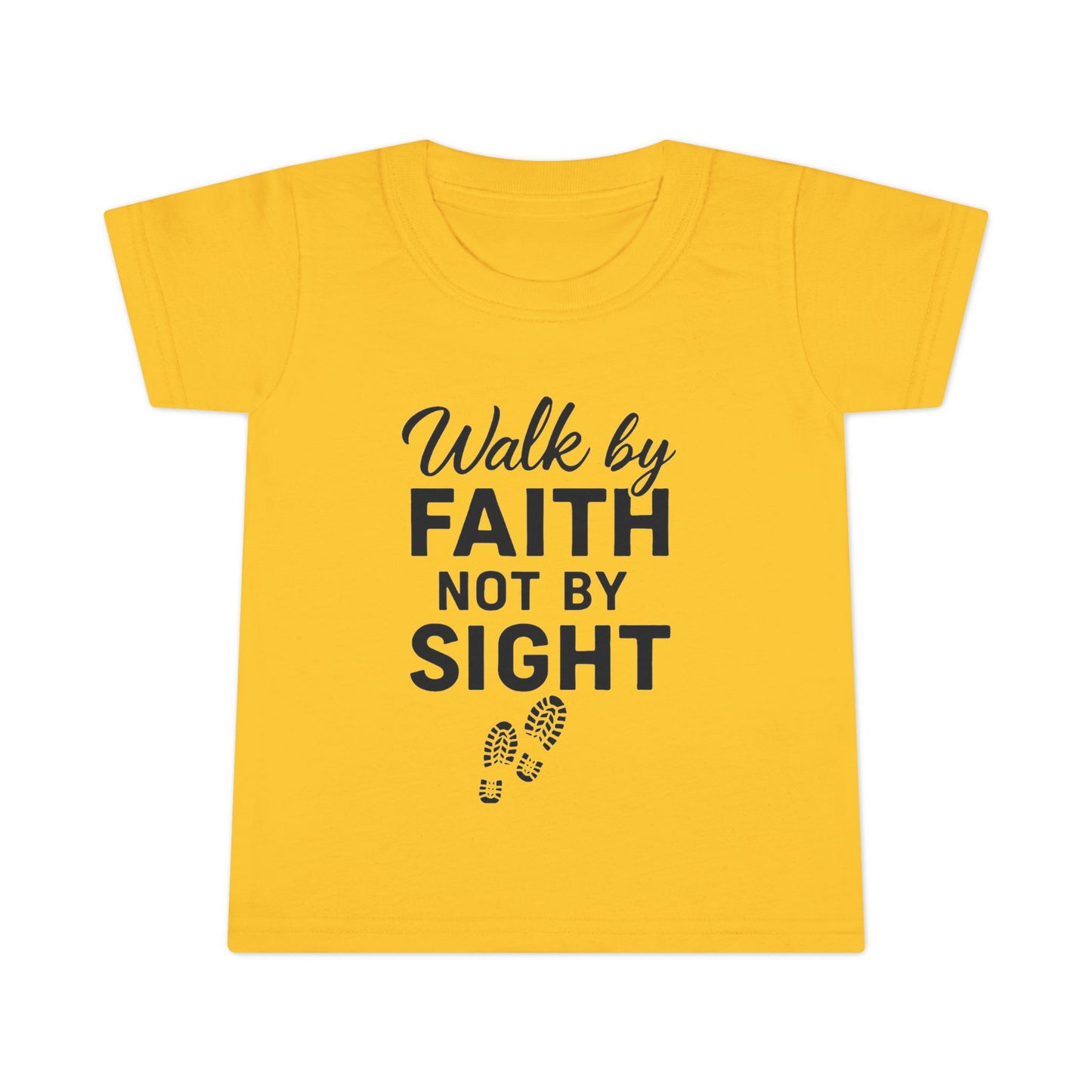 Toddler Faith T-Shirt - Inspirational Christian Gift for Kids, Birthday, Everyday Wear, Motivational Tee