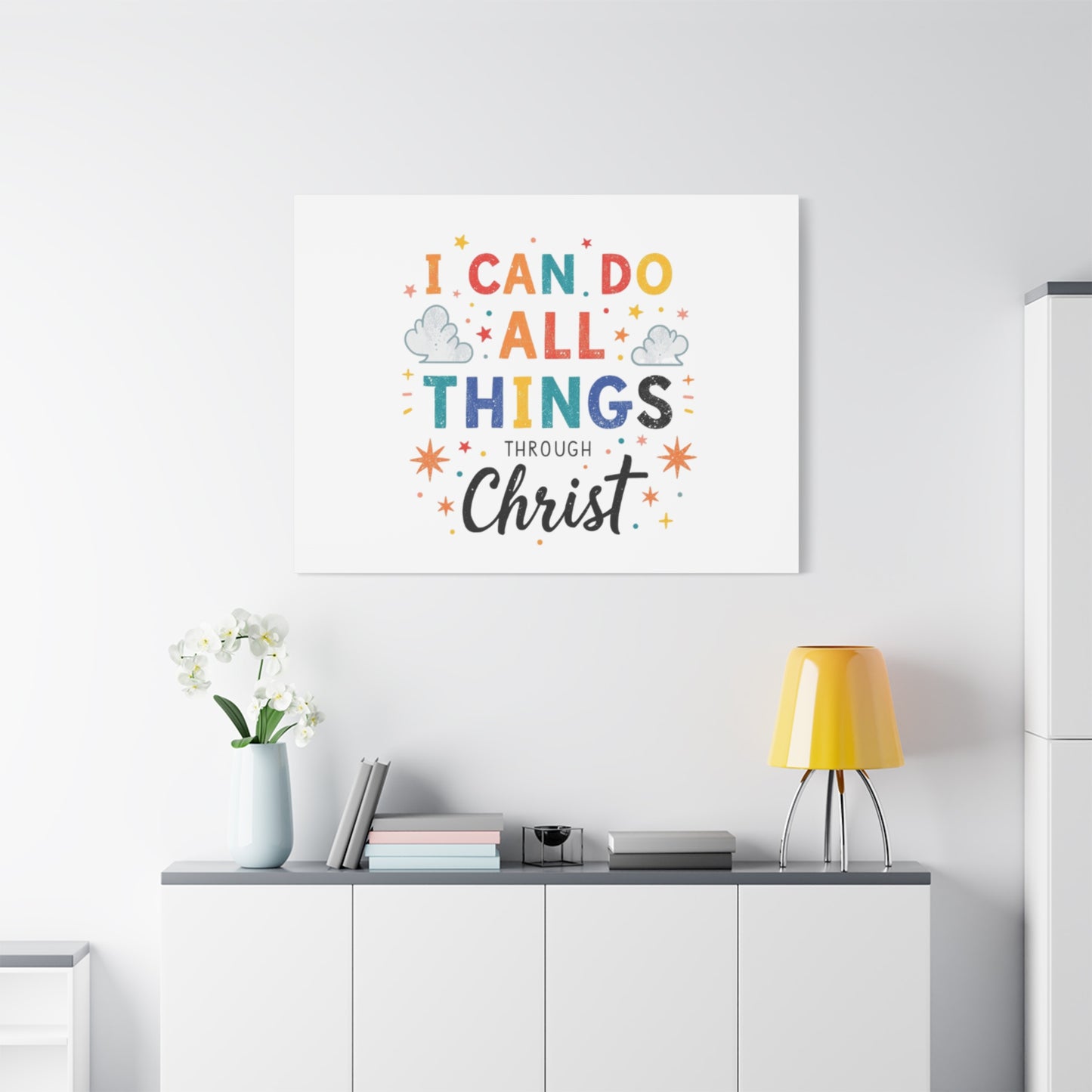 I Can Do All Things Through Christ Matte Canvas