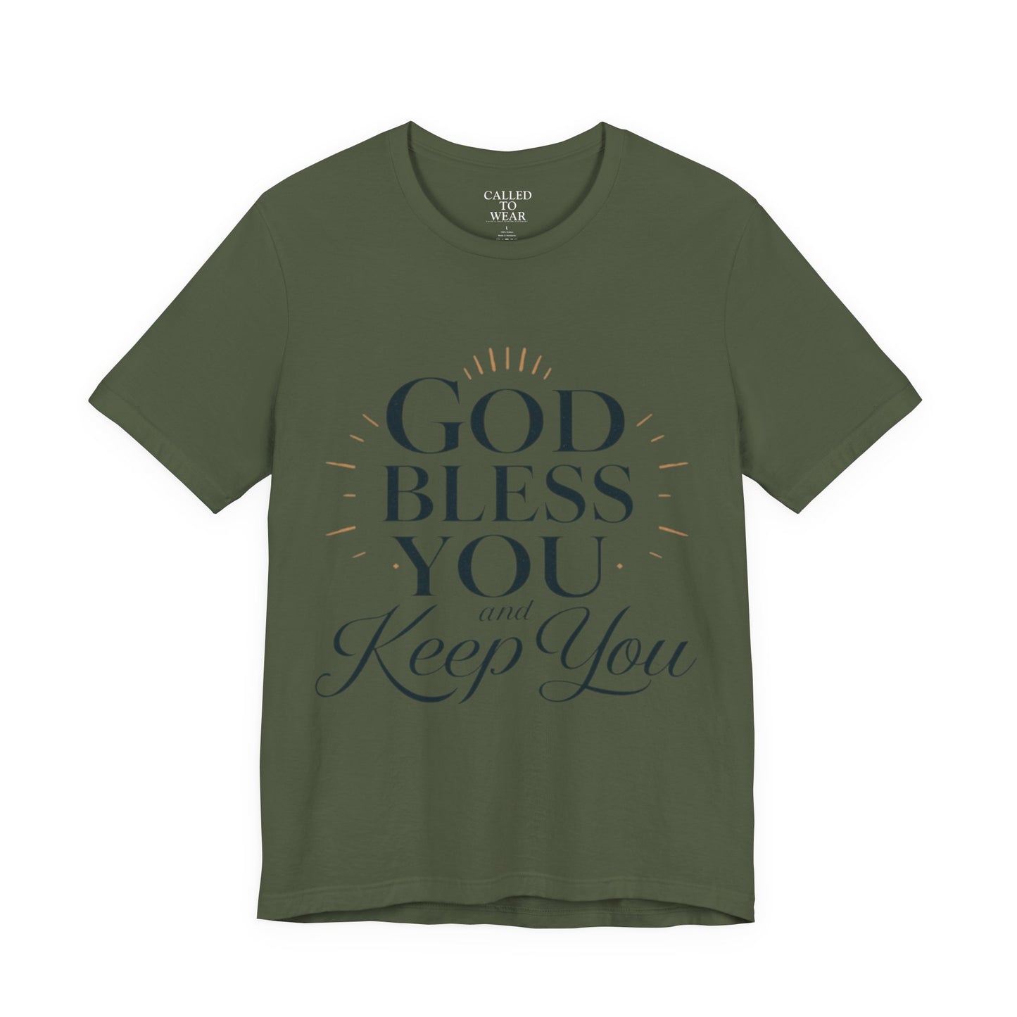 God Bless You and Keep You T-Shirt | Faith-Based Scripture Tee