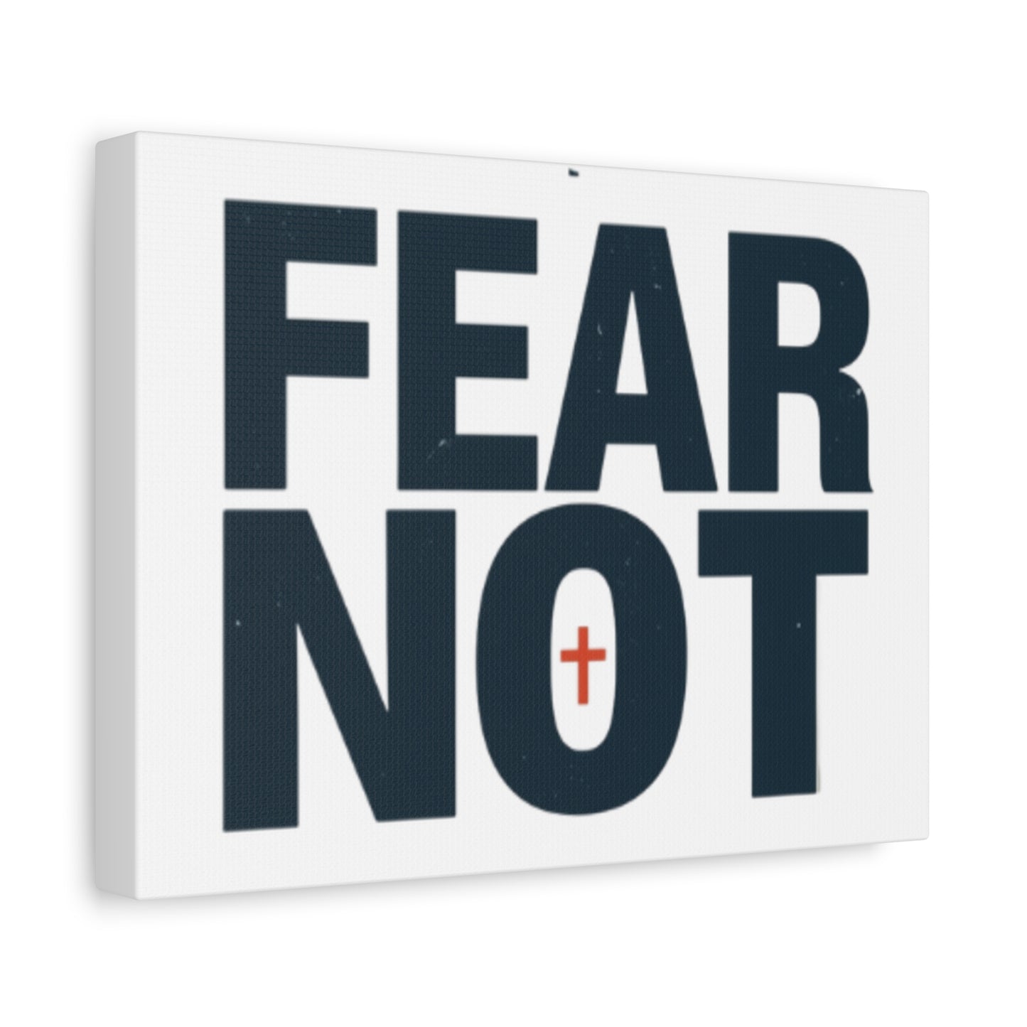 Fear Not canvas | Christian wall art, stretched matte gallery wrap