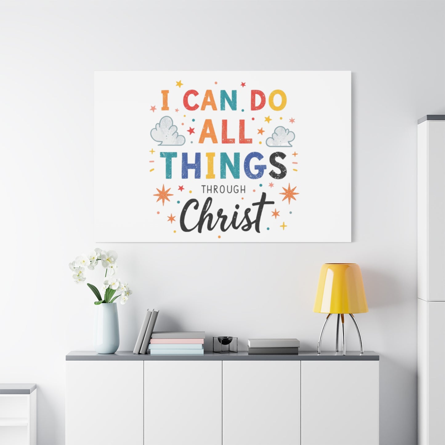 I Can Do All Things Through Christ Matte Canvas