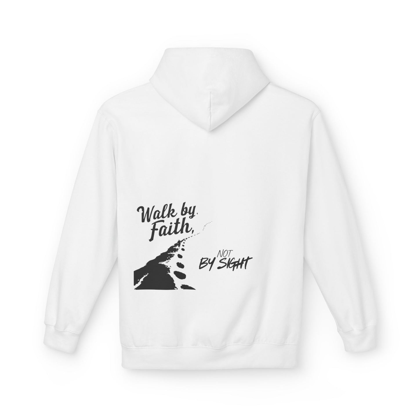Walk by Faith hoodie | Christian faith graphic hoodie