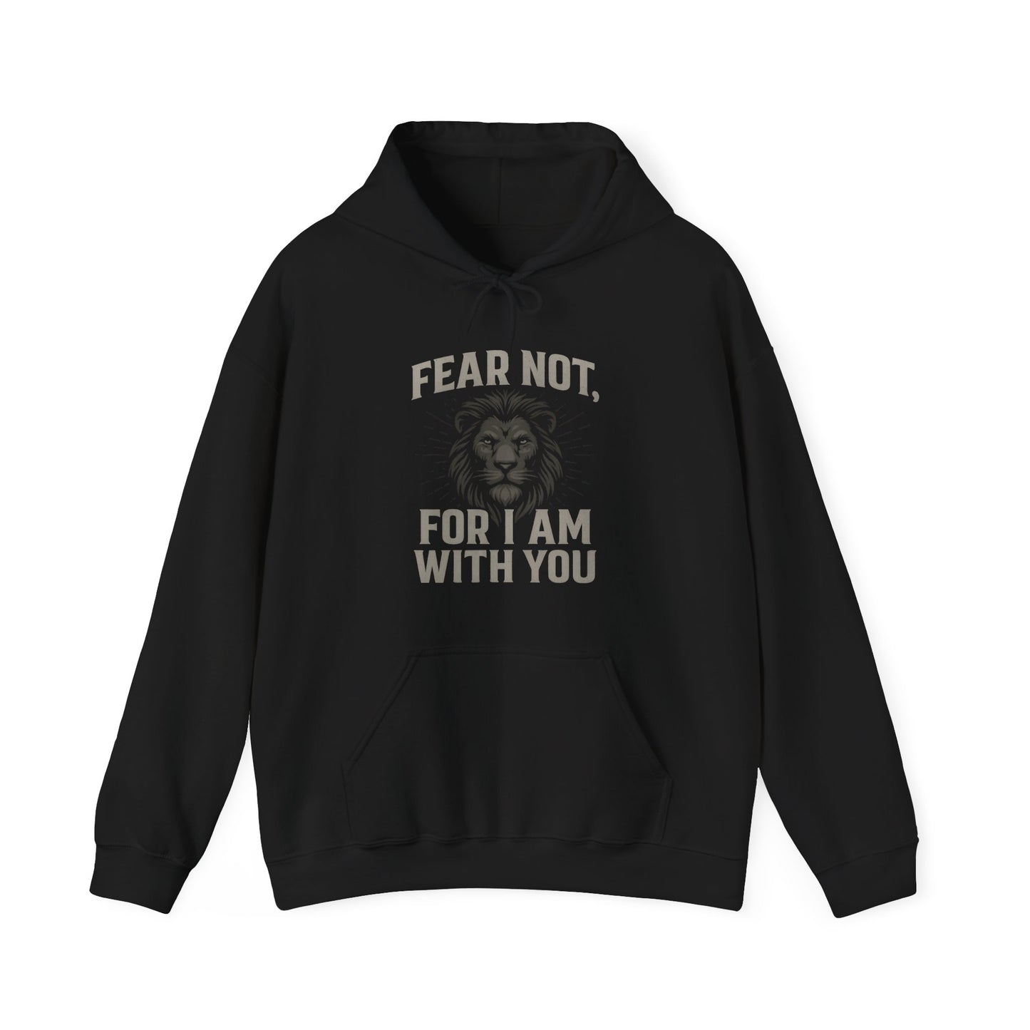 Fear Not Hoodie - Unisex Heavy Blend Sweatshirt, Inspirational Gift, Cozy Apparel, Perfect for Everyday Wear, Bible Verse Clothing