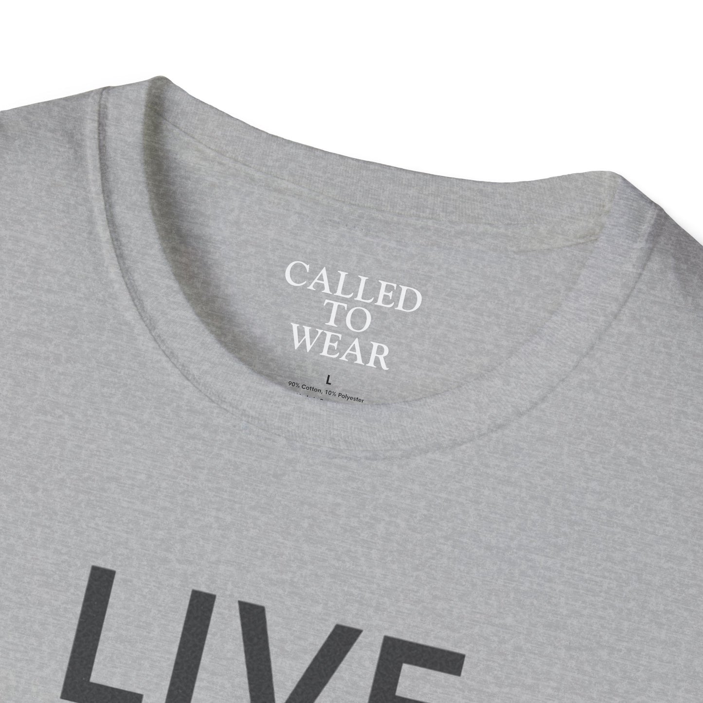 Live Boldly Love Deeply T-Shirt | Inspirational Typography Tee