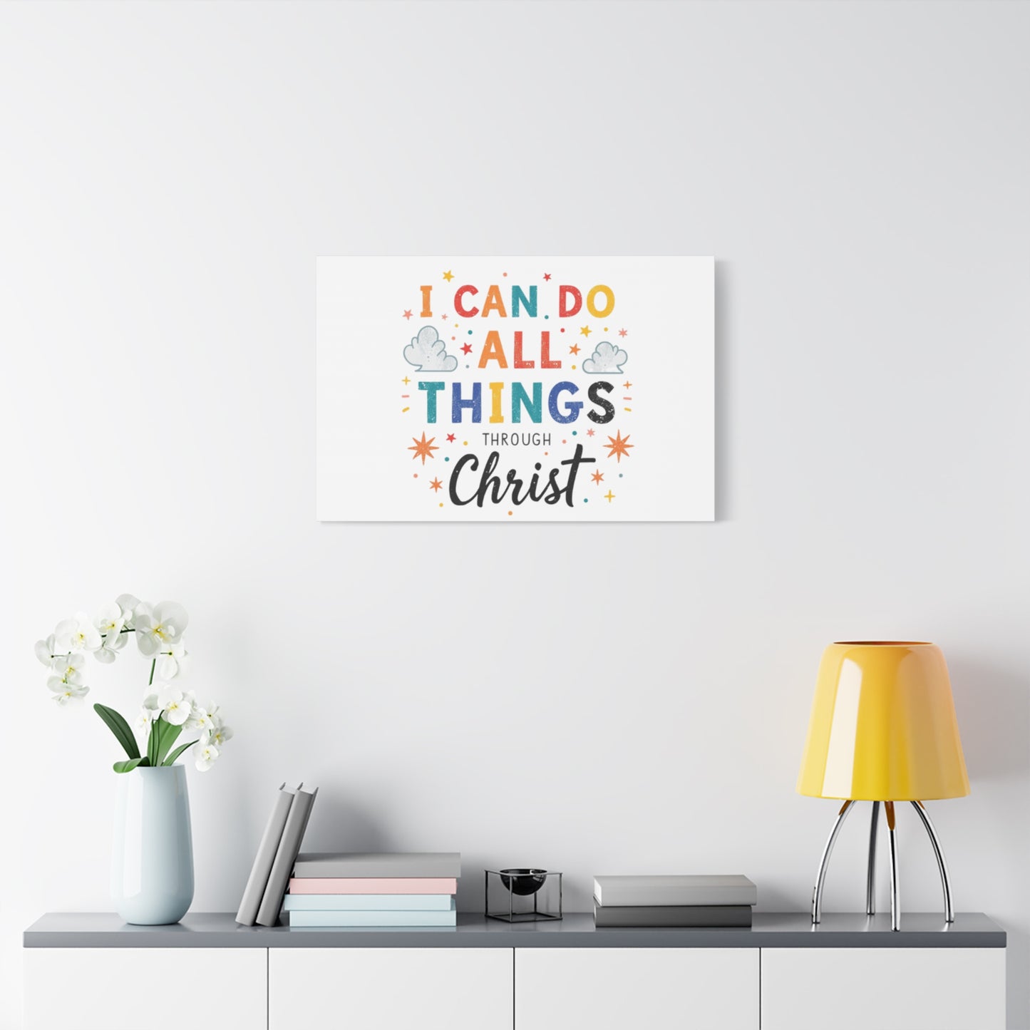 I Can Do All Things Through Christ Matte Canvas