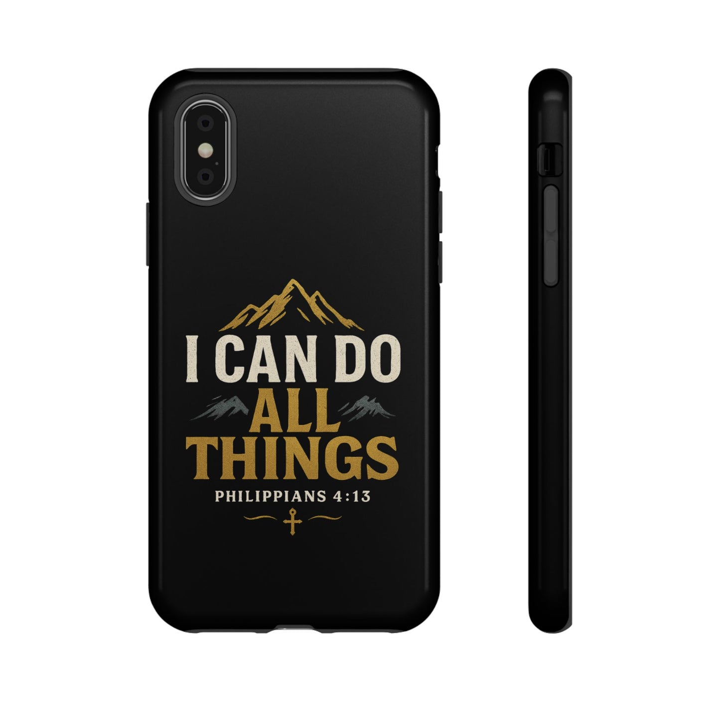 I Can Do All Things Phone Case, Inspirational Phone Cover, Christian Gift, Motivational Tech Accessory, Bible Verse Case, Tough Cases