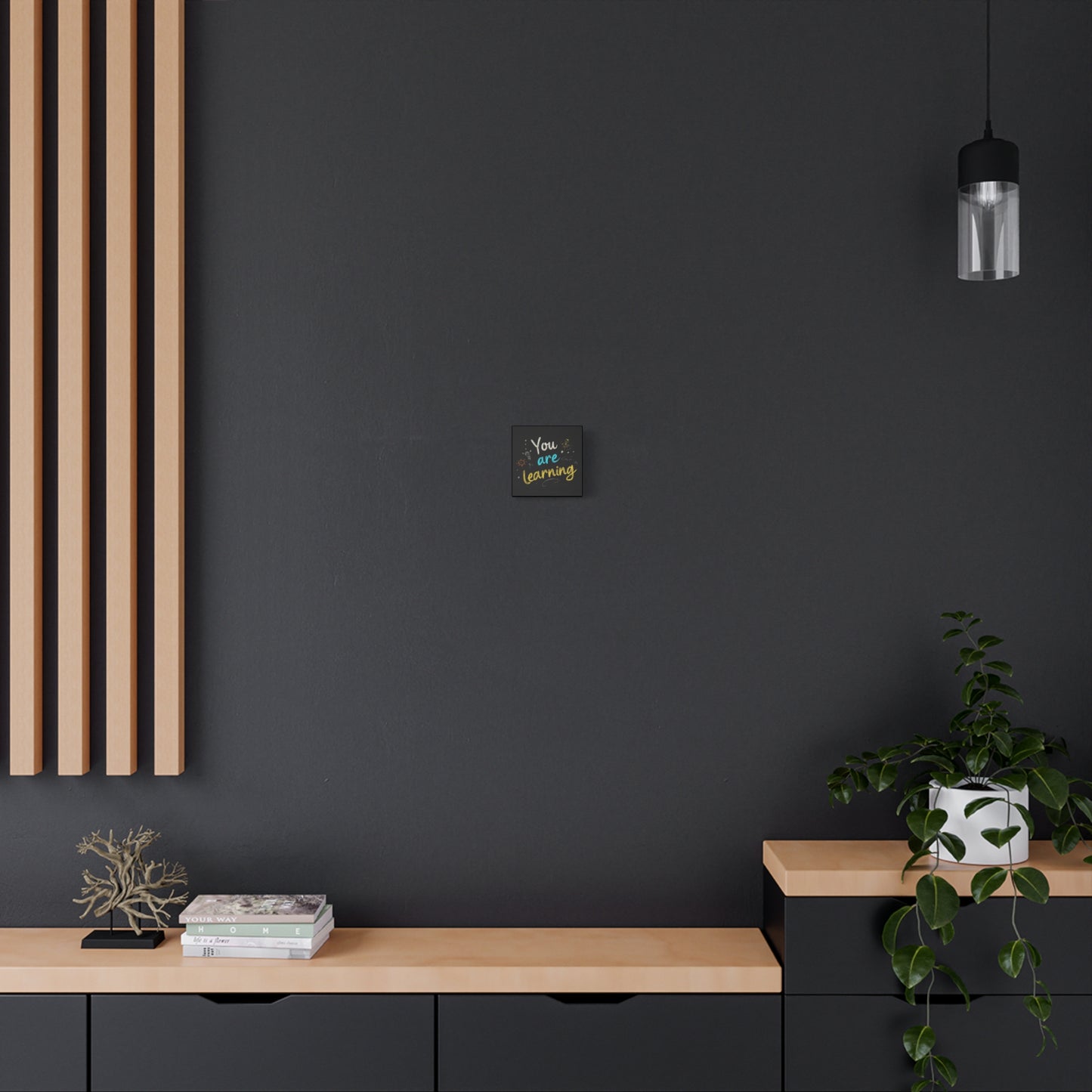 You Are Learning Chalkboard Art Canvas