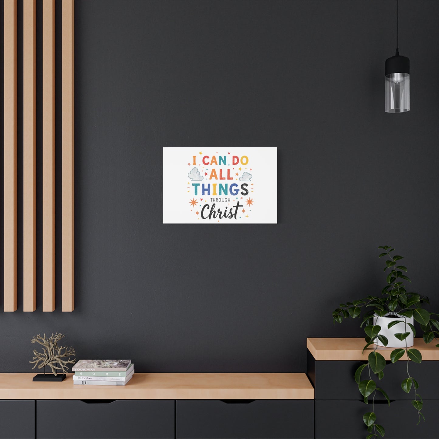 I Can Do All Things Through Christ Matte Canvas