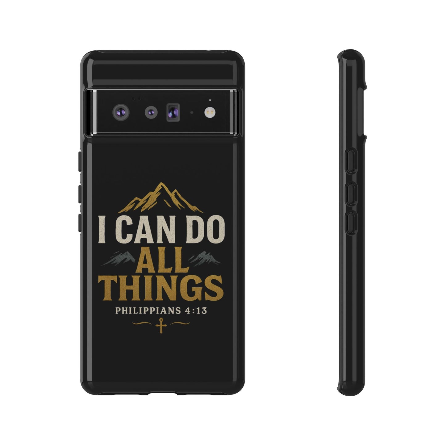 I Can Do All Things Phone Case, Inspirational Phone Cover, Christian Gift, Motivational Tech Accessory, Bible Verse Case, Tough Cases