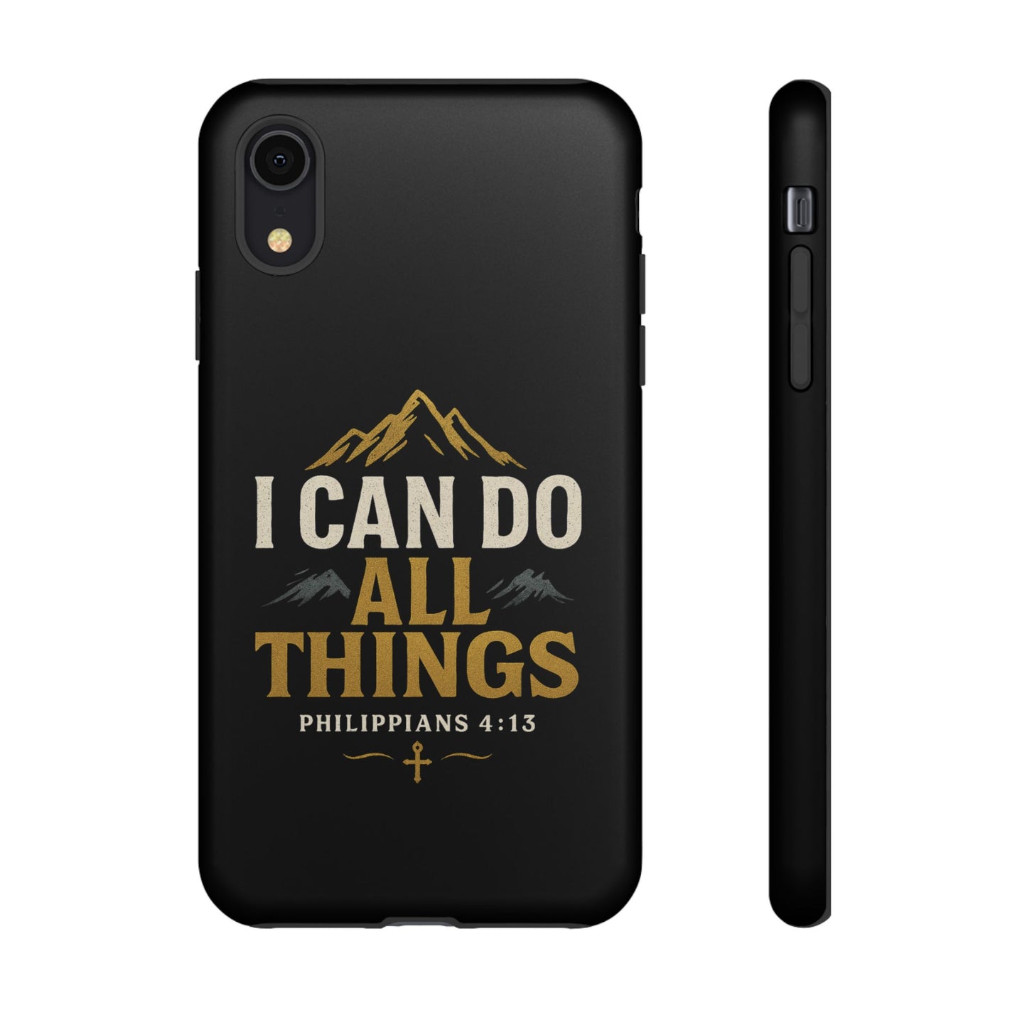 I Can Do All Things Phone Case, Inspirational Phone Cover, Christian Gift, Motivational Tech Accessory, Bible Verse Case, Tough Cases