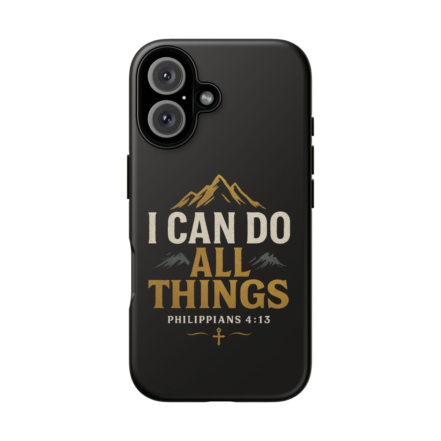 I Can Do All Things Phone Case, Inspirational Phone Cover, Christian Gift, Motivational Tech Accessory, Bible Verse Case, Tough Cases