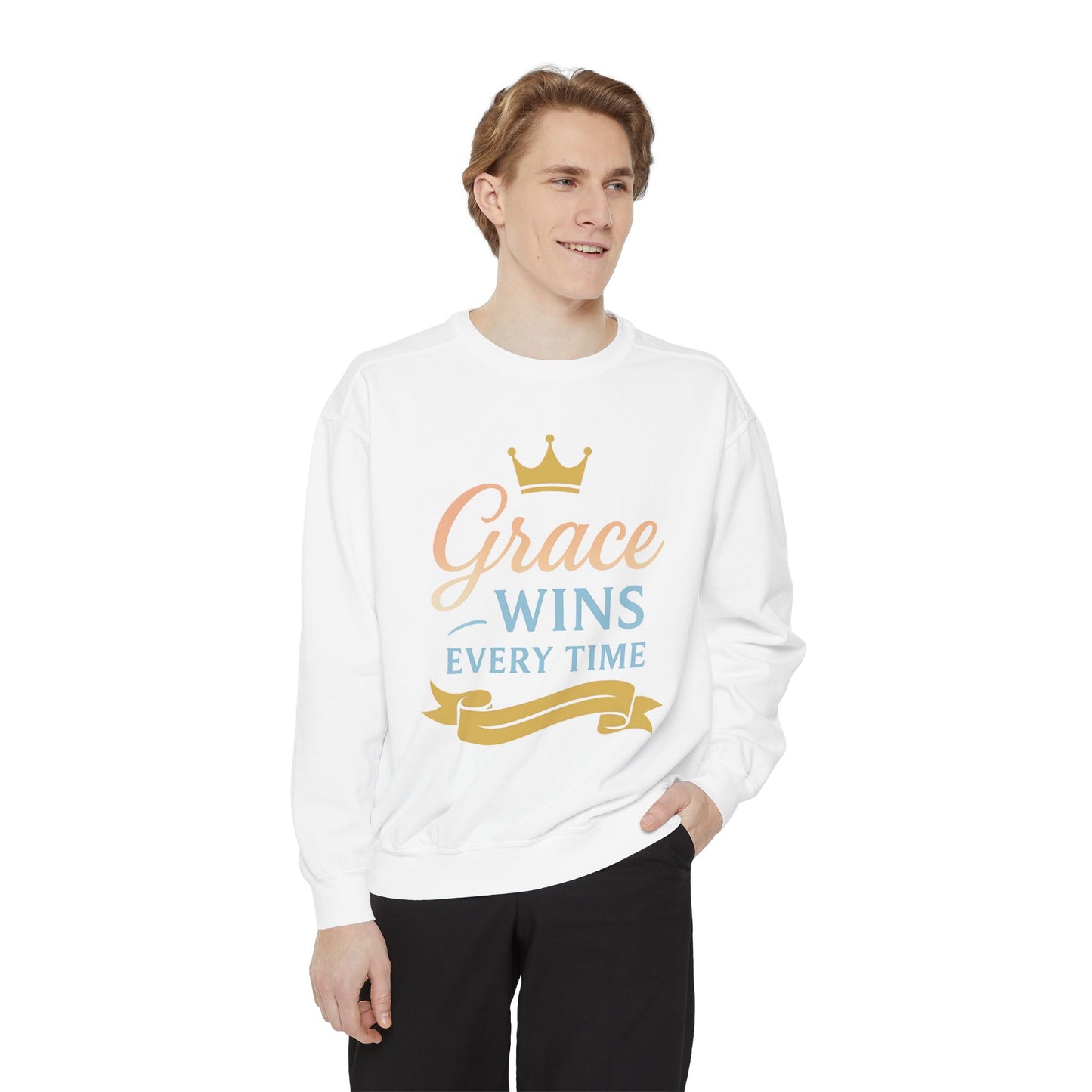 Grace Wins Inspirational Sweatshirt