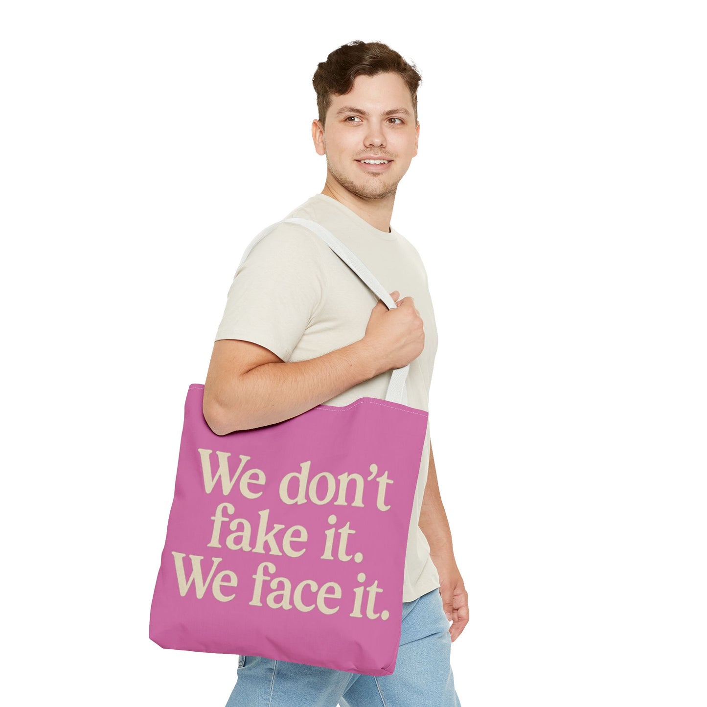Empowering Tote Bag | Motivational Quote Tote | Everyday Carry, Gift for Friends, Positive Affirmation Bag, Stylish Shopping Bag