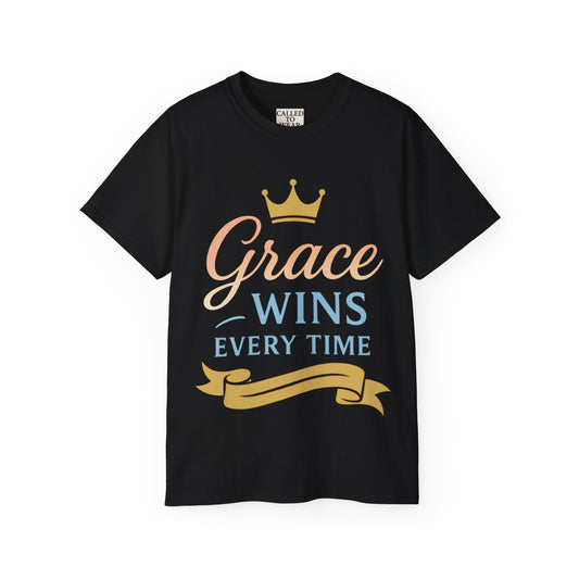 Grace Wins Inspirational Unisex Tee