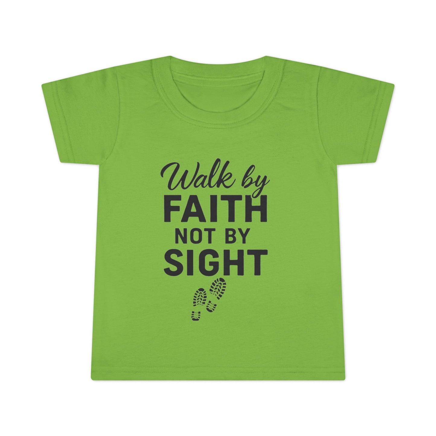 Toddler Faith T-Shirt - Inspirational Christian Gift for Kids, Birthday, Everyday Wear, Motivational Tee