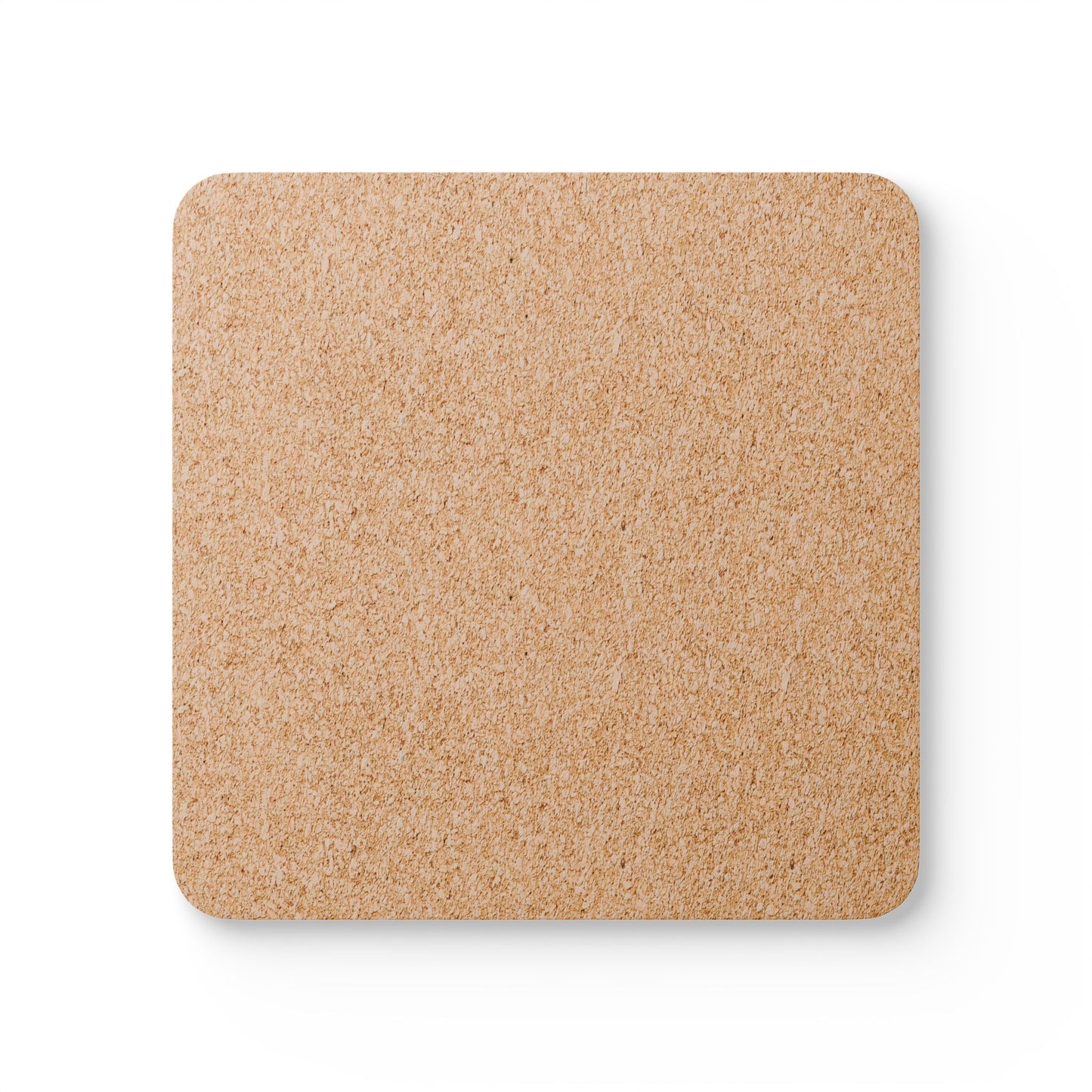 Simple Blessing Coaster Set Corkwood Coaster Set | 4-Pack Glossy MDF Squares