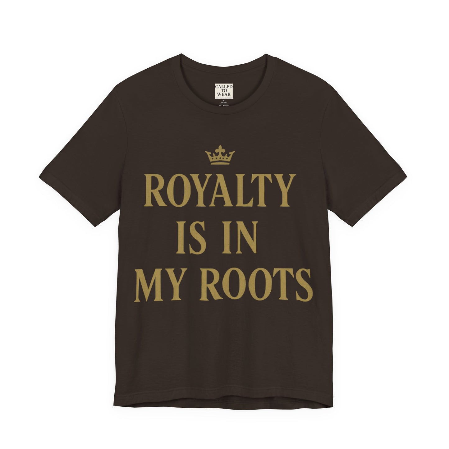 Royalty Roots Tee - Unisex Jersey Short Sleeve T-Shirt, Perfect for Family Gatherings, Casual Outings, Birthdays, Gifts