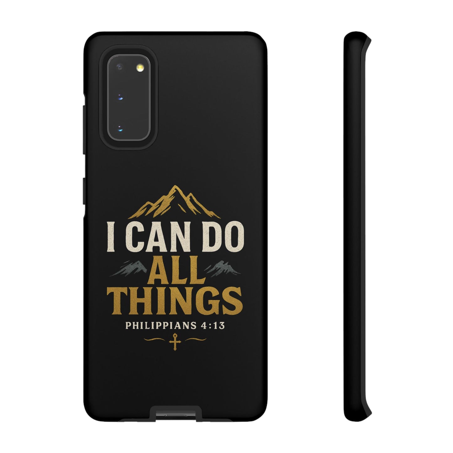 I Can Do All Things Phone Case, Inspirational Phone Cover, Christian Gift, Motivational Tech Accessory, Bible Verse Case, Tough Cases