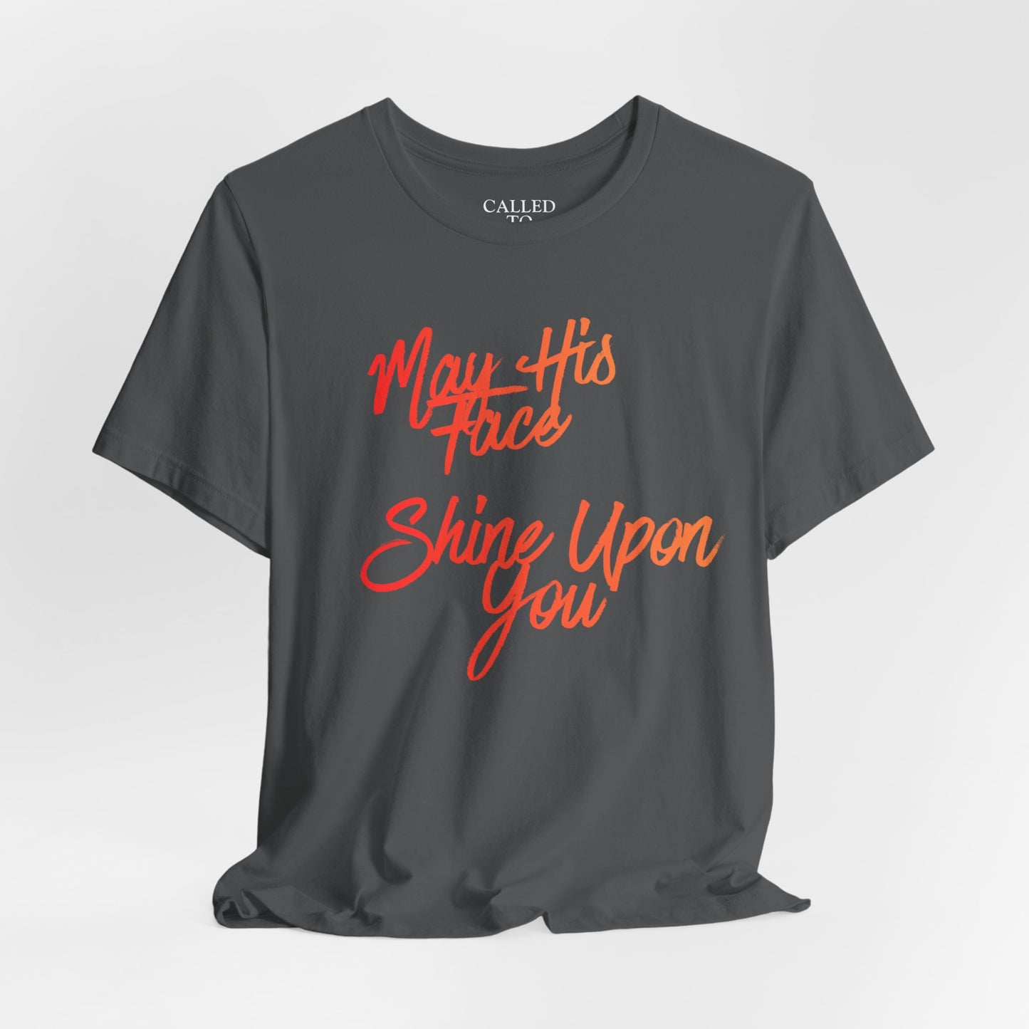 May His Face Shine Upon You Tee | Christian Blessing Shirt