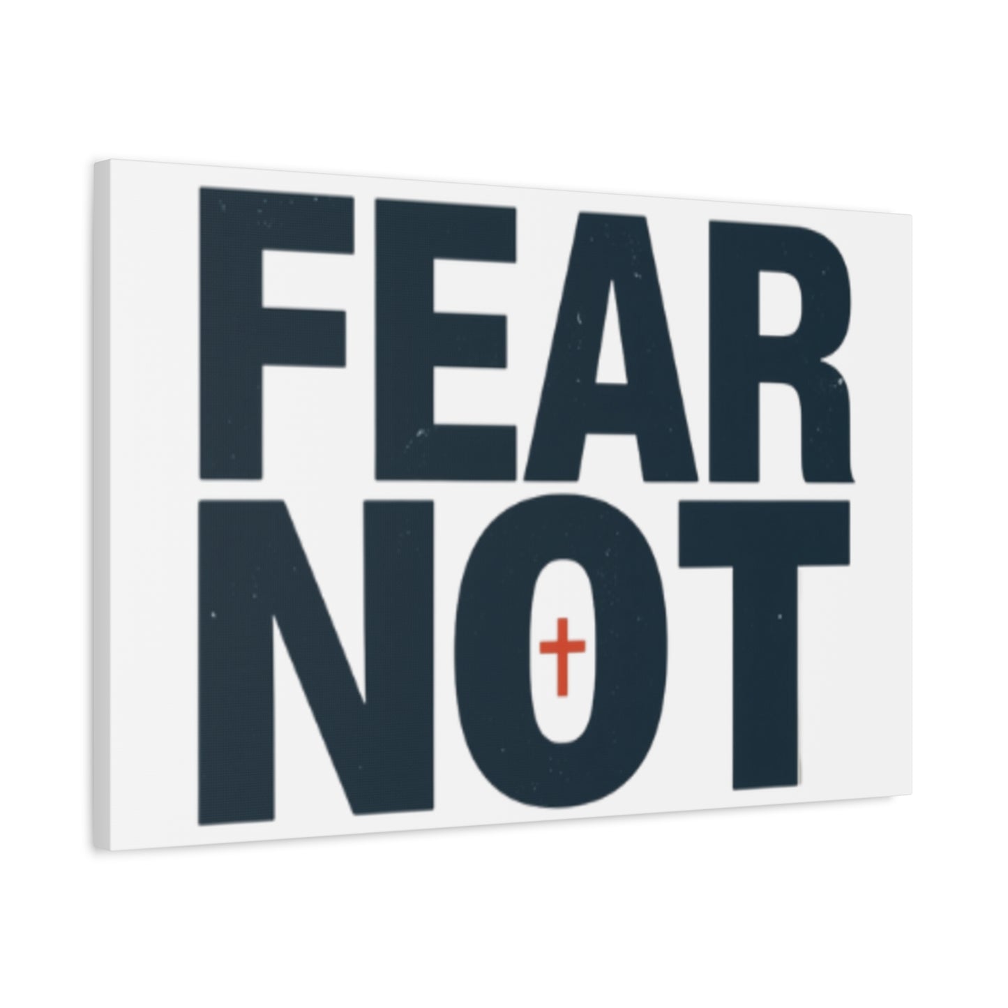 Fear Not canvas | Christian wall art, stretched matte gallery wrap