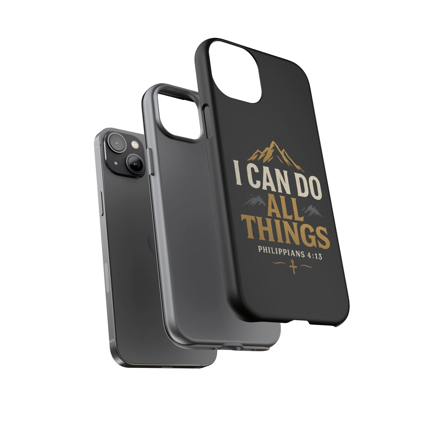 I Can Do All Things Phone Case, Inspirational Phone Cover, Christian Gift, Motivational Tech Accessory, Bible Verse Case, Tough Cases