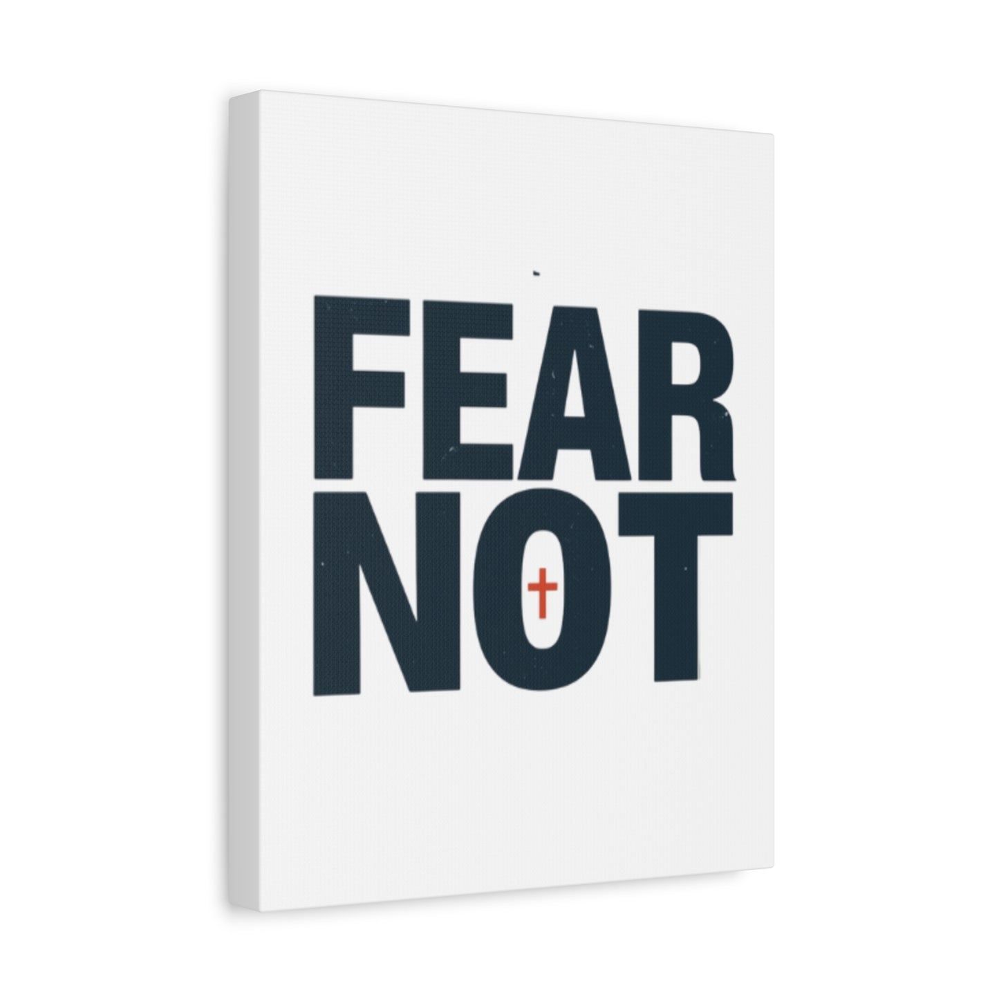 Fear Not canvas | Christian wall art, stretched matte gallery wrap