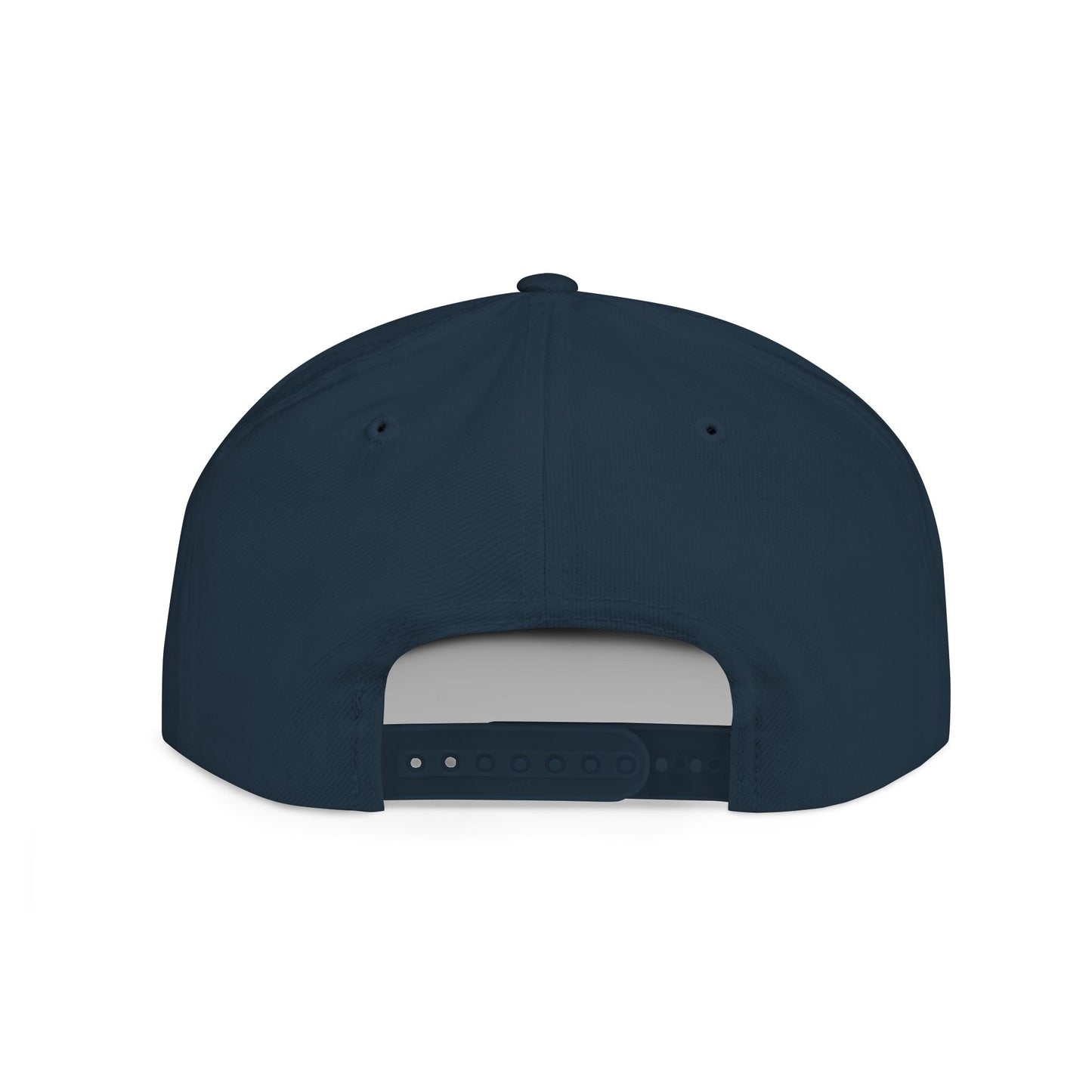 Snapback Hat Minimal 'I see It. I Build It' Embroidered Flat Bill Cap