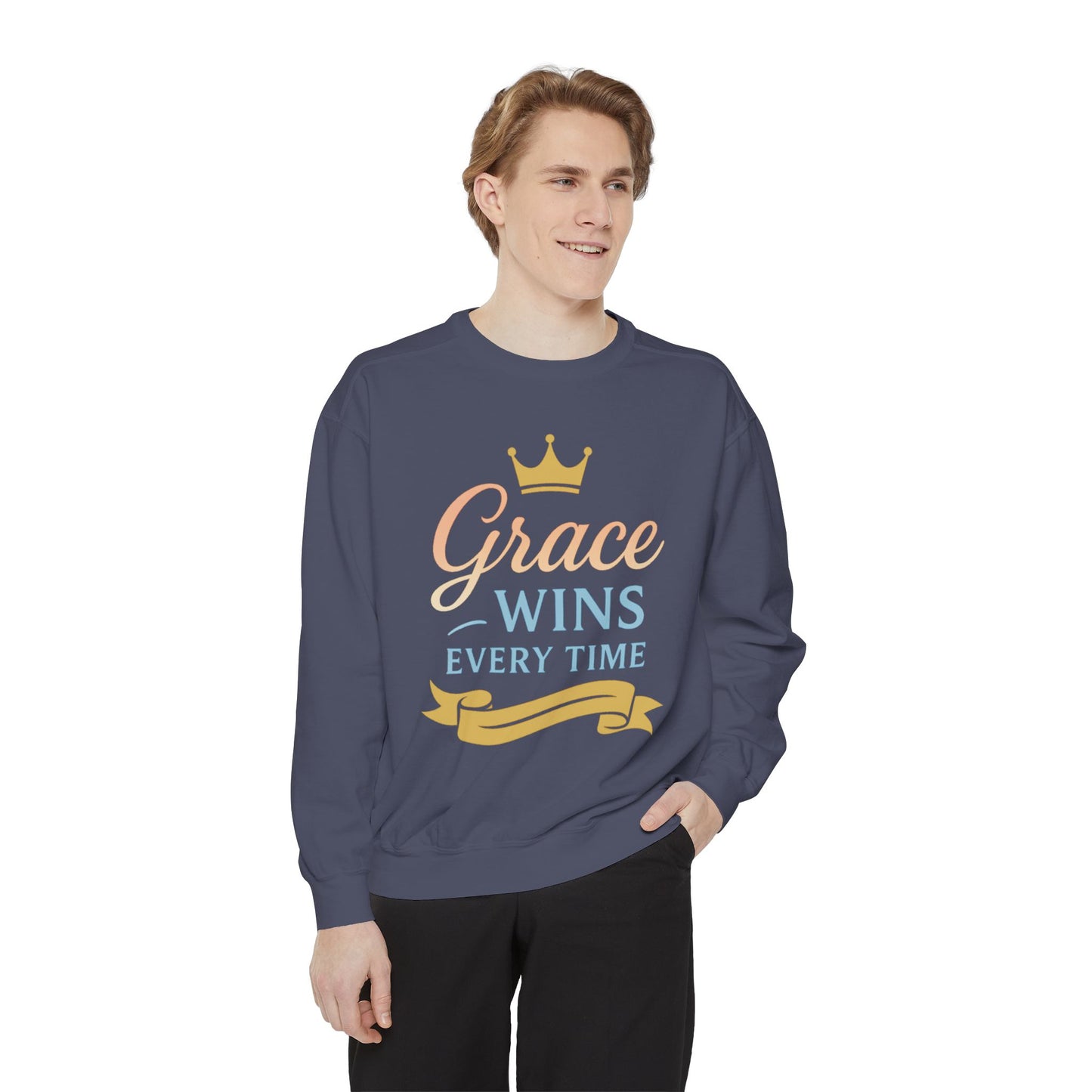 Grace Wins Inspirational Sweatshirt