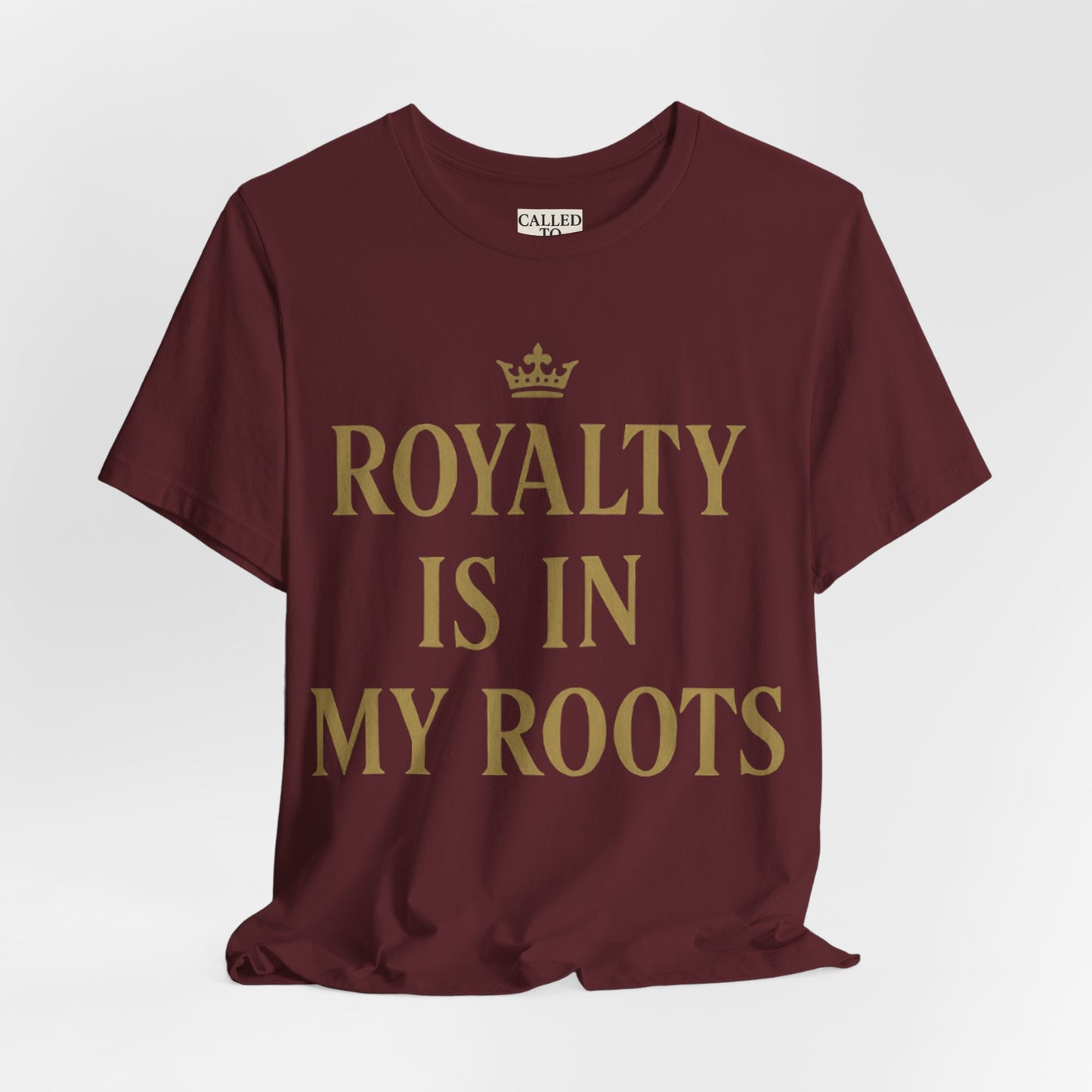 Royalty Roots Tee - Unisex Jersey Short Sleeve T-Shirt, Perfect for Family Gatherings, Casual Outings, Birthdays, Gifts