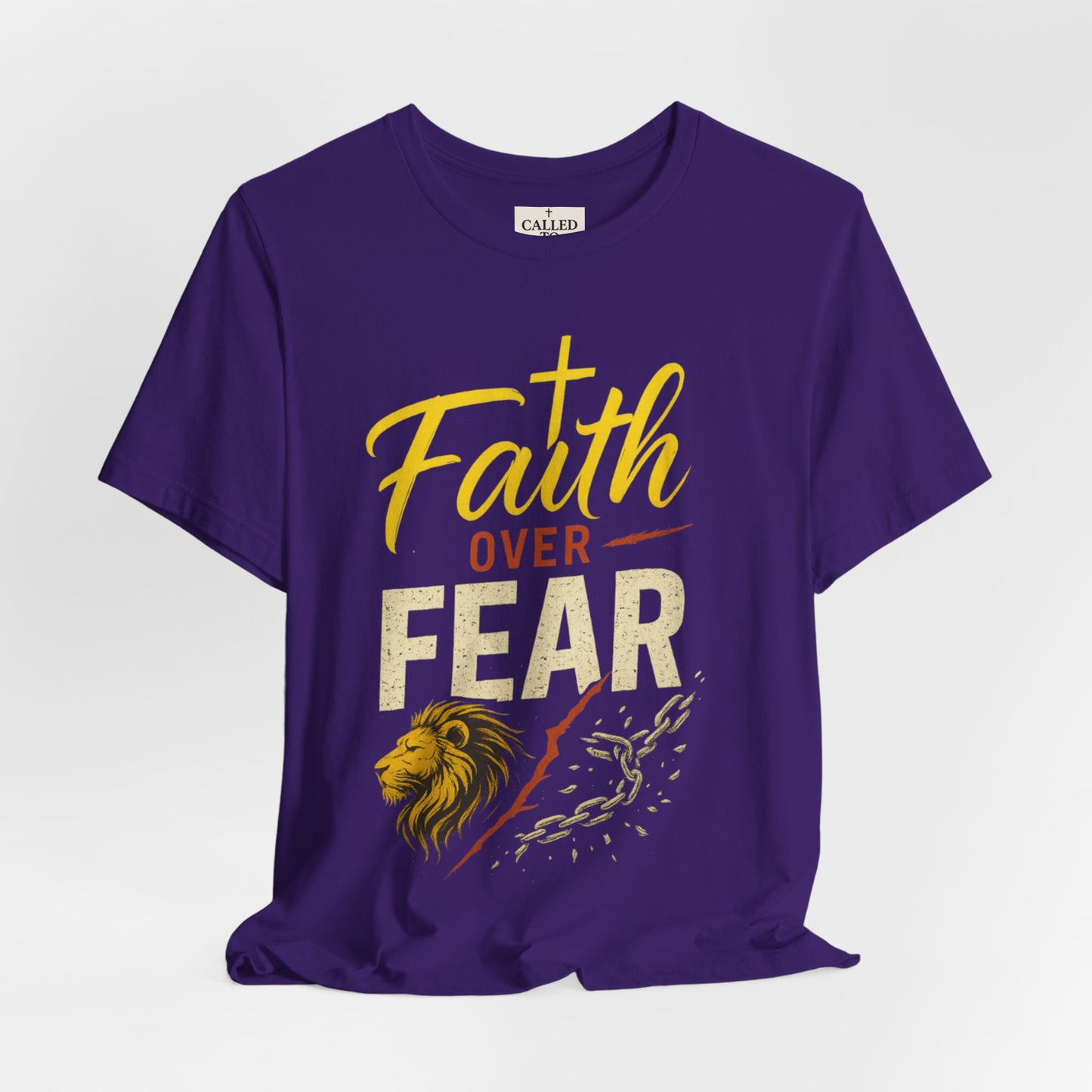Faith Over Fear Unisex Tee - Inspirational Christian Apparel