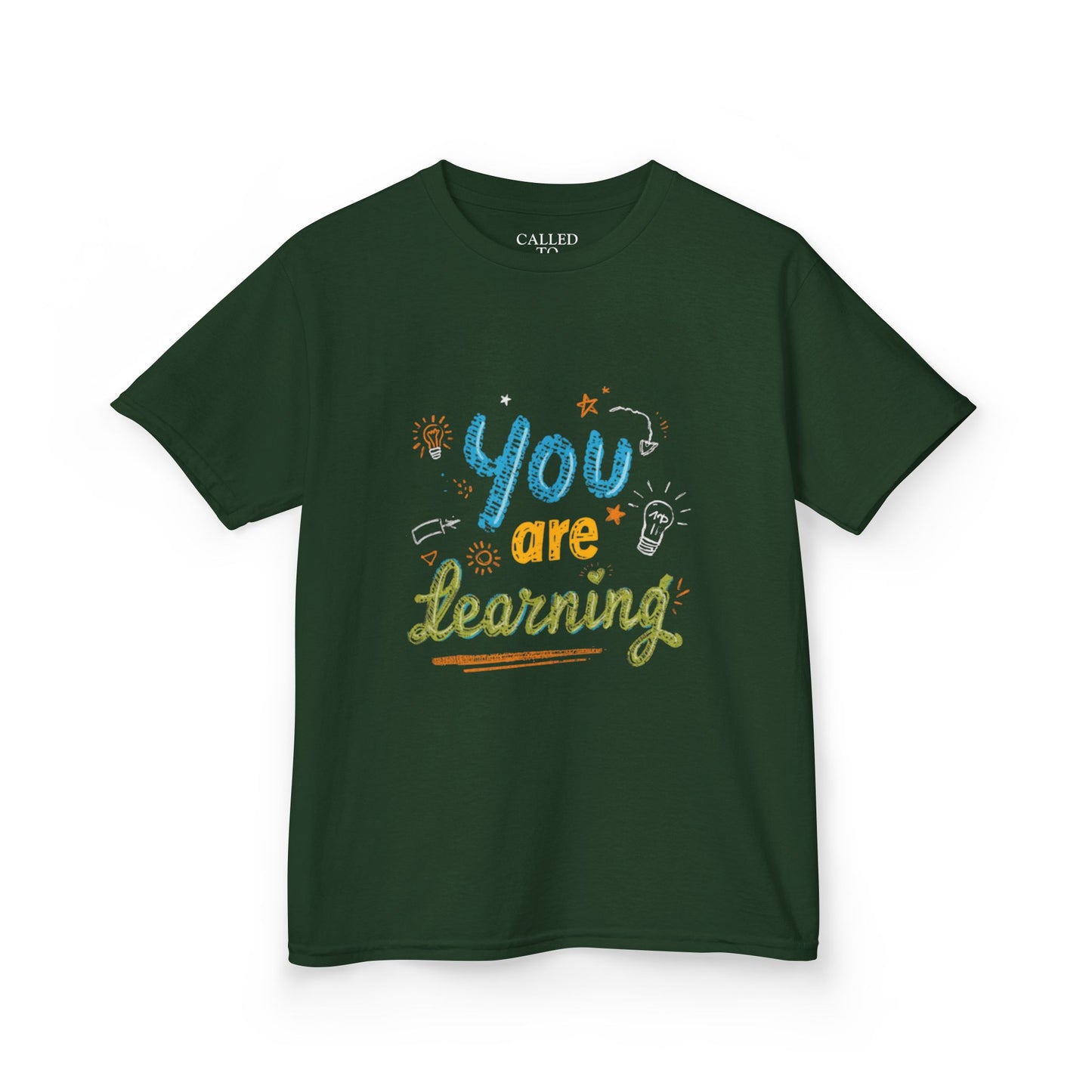 You Are Learning kids tee, school doodles | encouraging classroom shirt