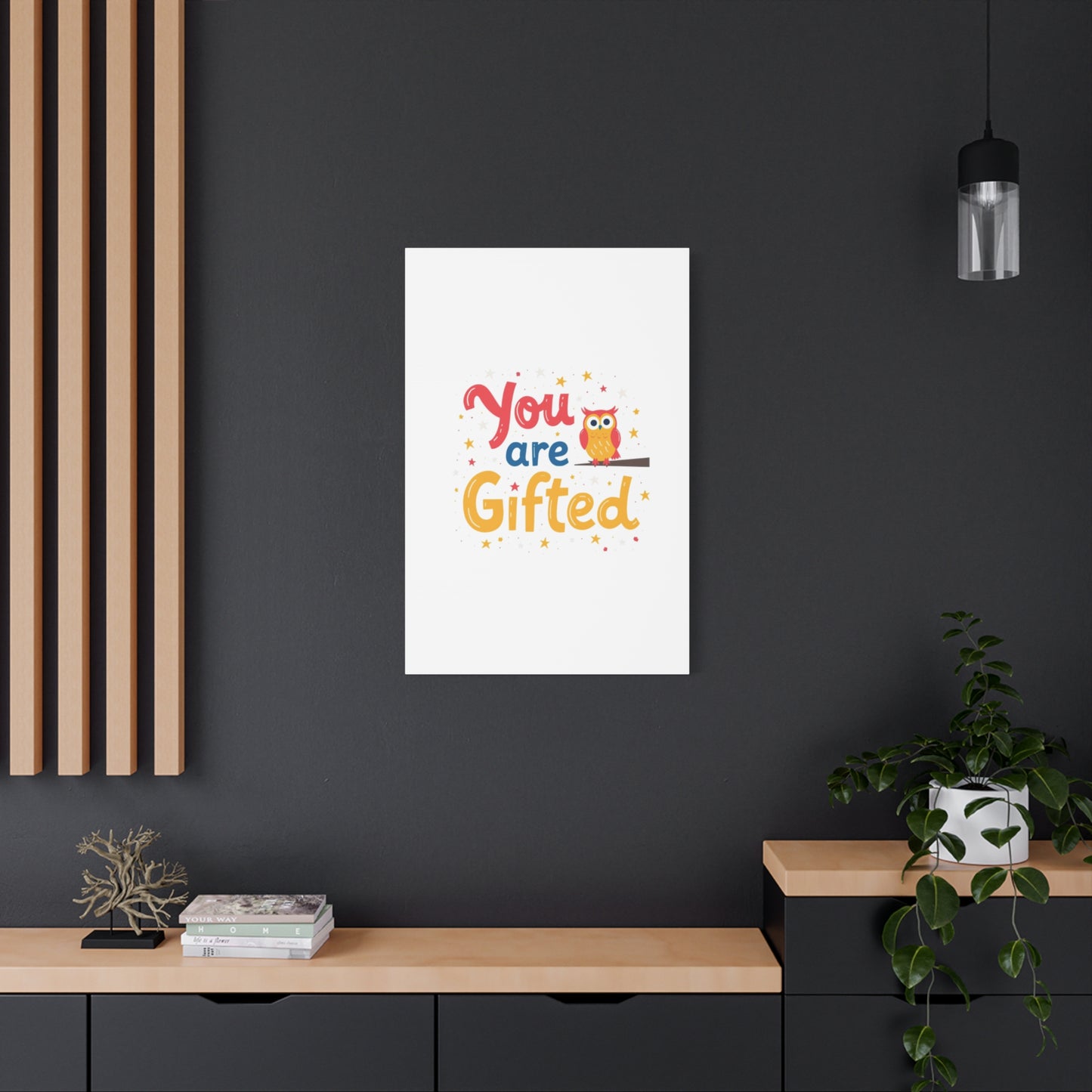 You Are Gifted Owl | Canvas