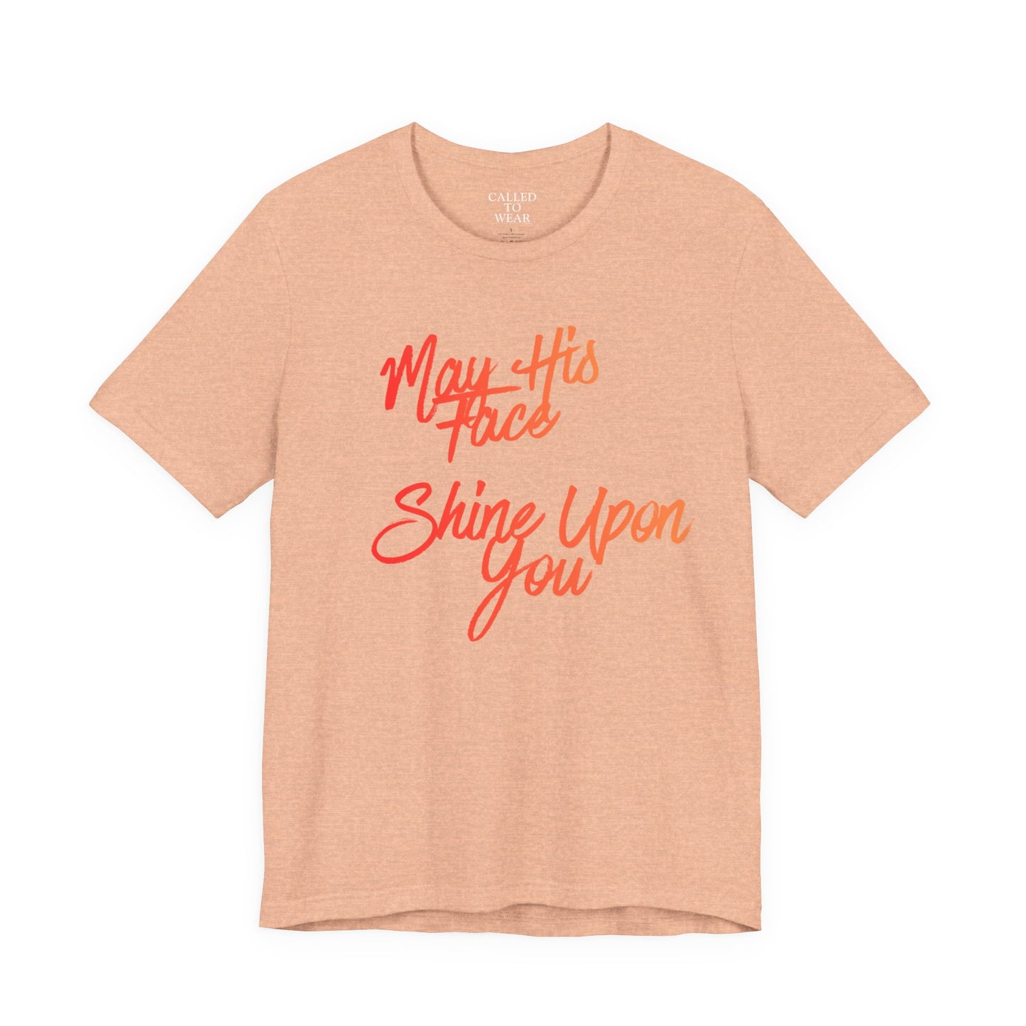 May His Face Shine Upon You Tee | Christian Blessing Shirt