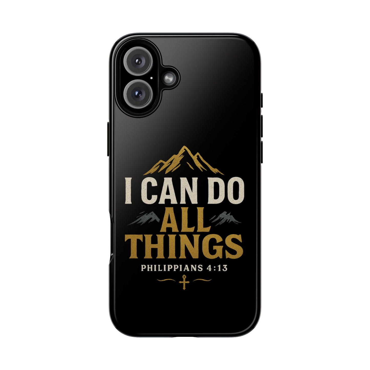 I Can Do All Things Phone Case, Inspirational Phone Cover, Christian Gift, Motivational Tech Accessory, Bible Verse Case, Tough Cases