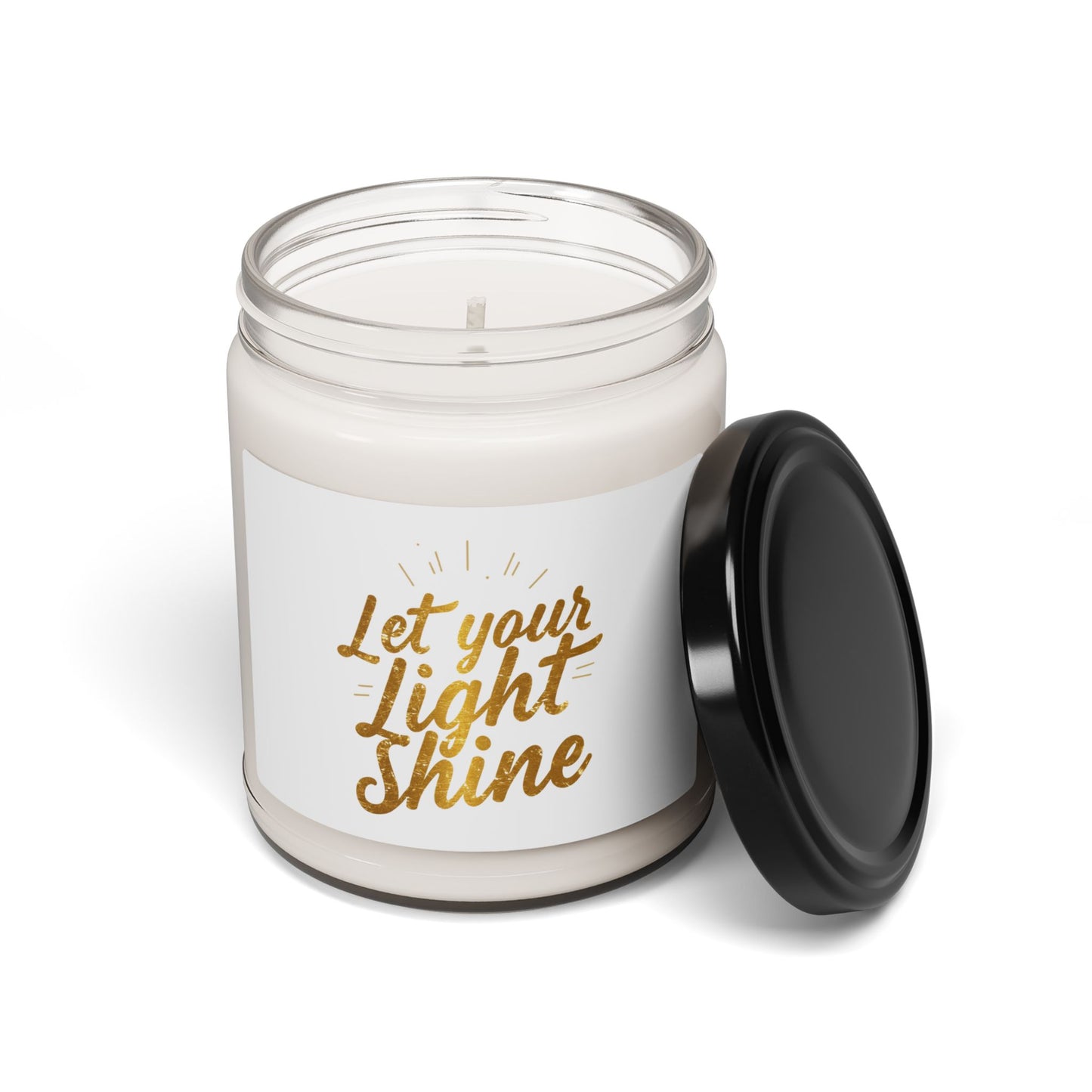 Let Your Light Shine Candle | Soy Jar Candle 9oz