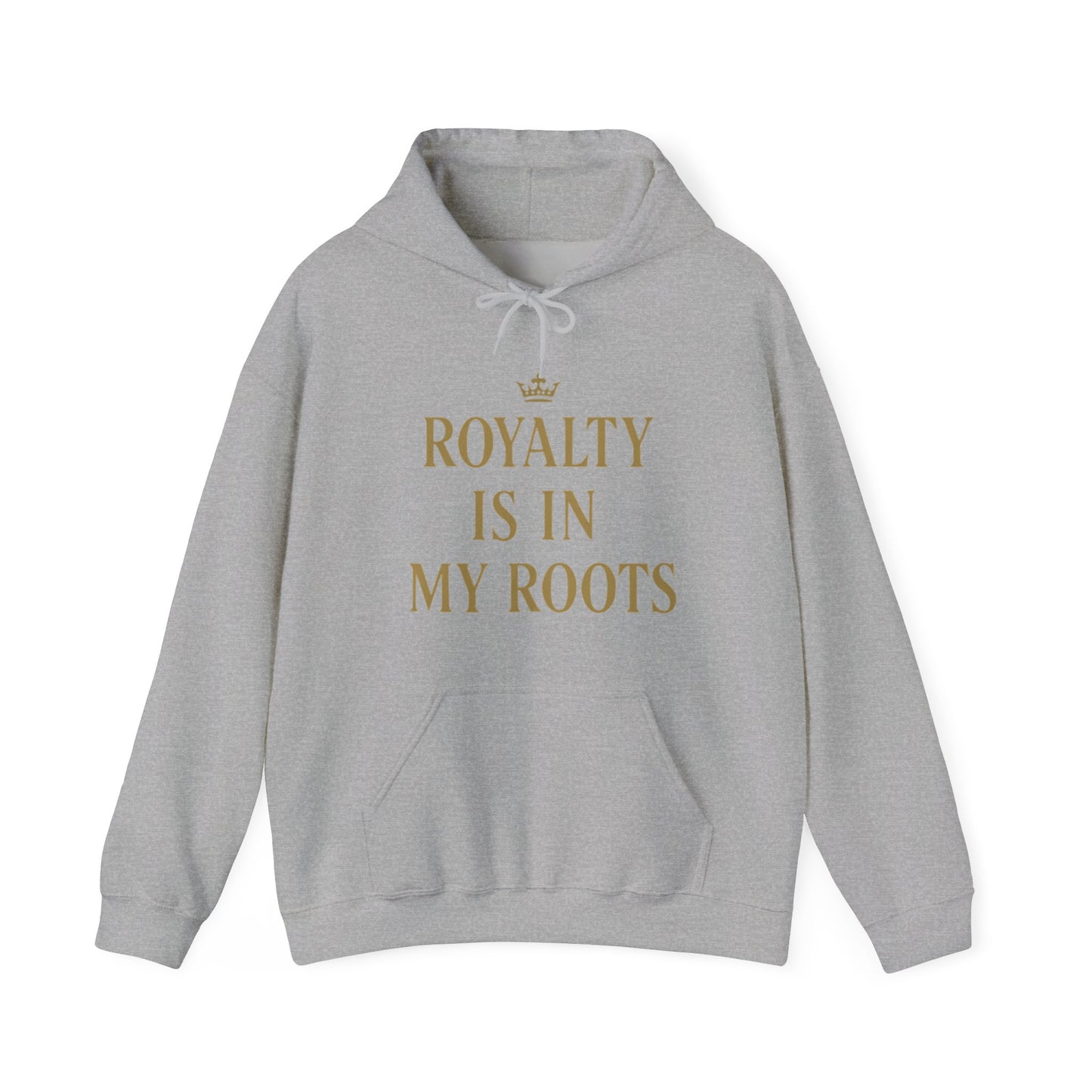 Royalty Roots Hoodie - Unisex Heavy Blend Sweatshirt, Gift for Her, Cozy Wear, Casual Fashion, Statement Piece, Birthday Gift
