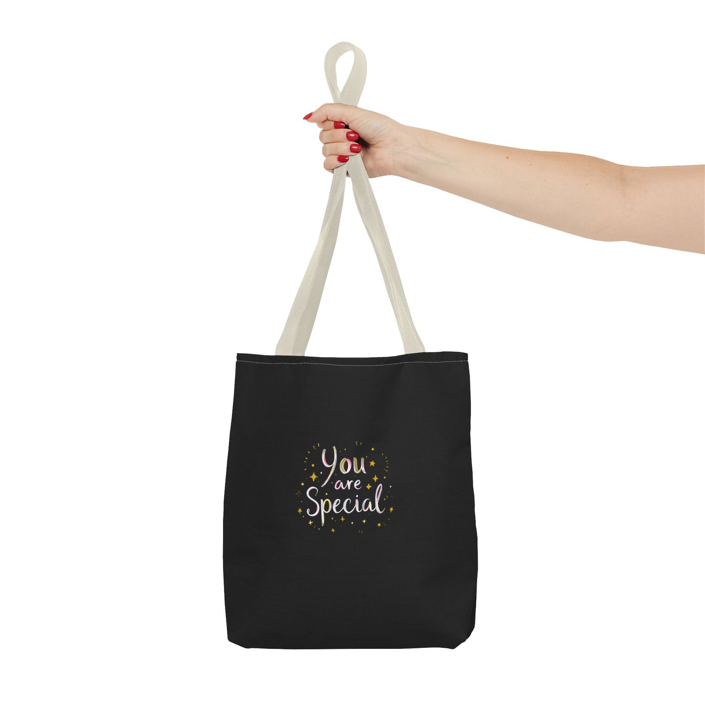 You Are Special Tote Bag | Inspirational Typography, Dotted Accent
