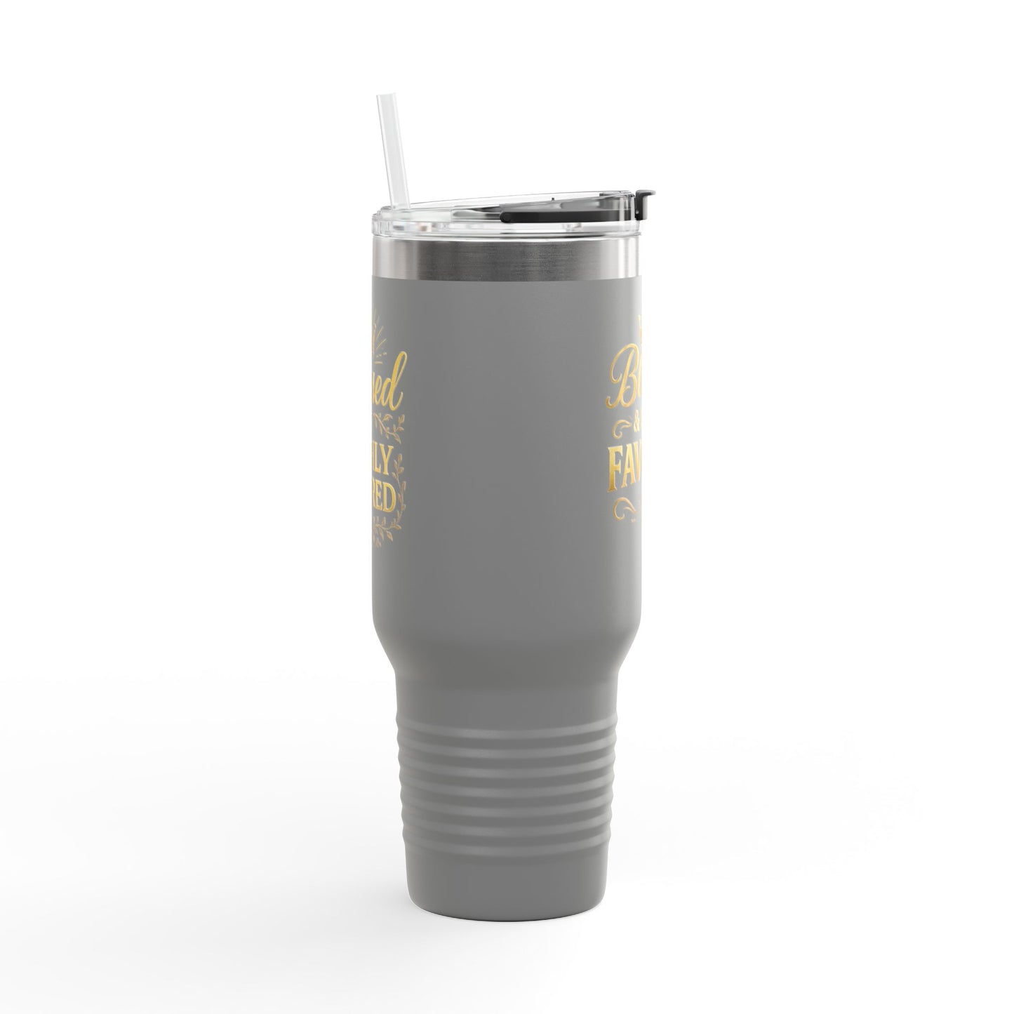 Blessed & Highly Favored 40oz Insulated Travel Mug - Inspirational On-the-Go Drinkware, Perfect for Gifts, Travel Essentials, and [...]
