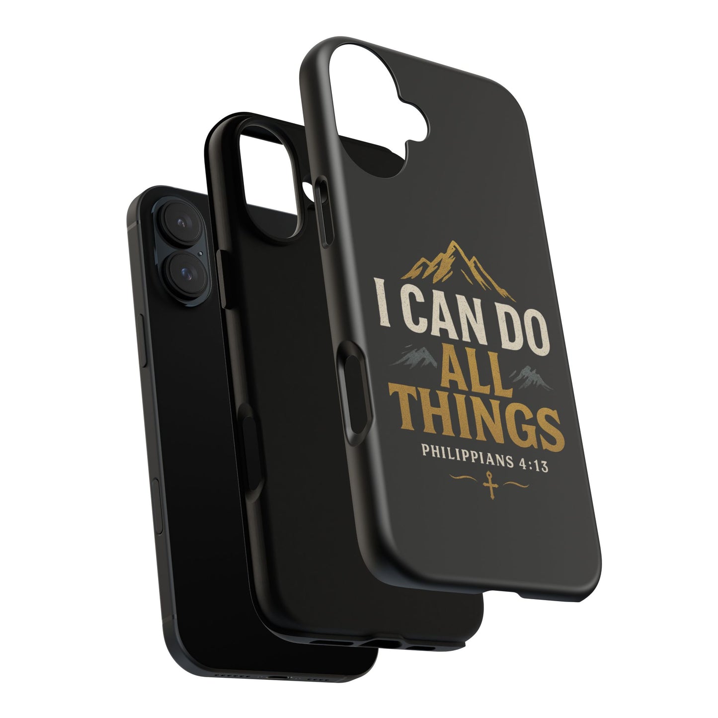 I Can Do All Things Phone Case, Inspirational Phone Cover, Christian Gift, Motivational Tech Accessory, Bible Verse Case, Tough Cases