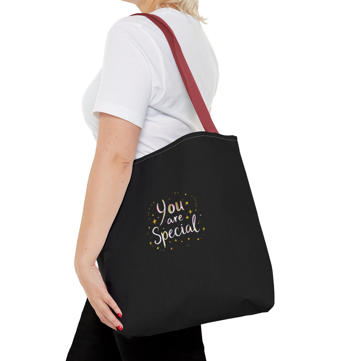 You Are Special Tote Bag | Inspirational Typography, Dotted Accent