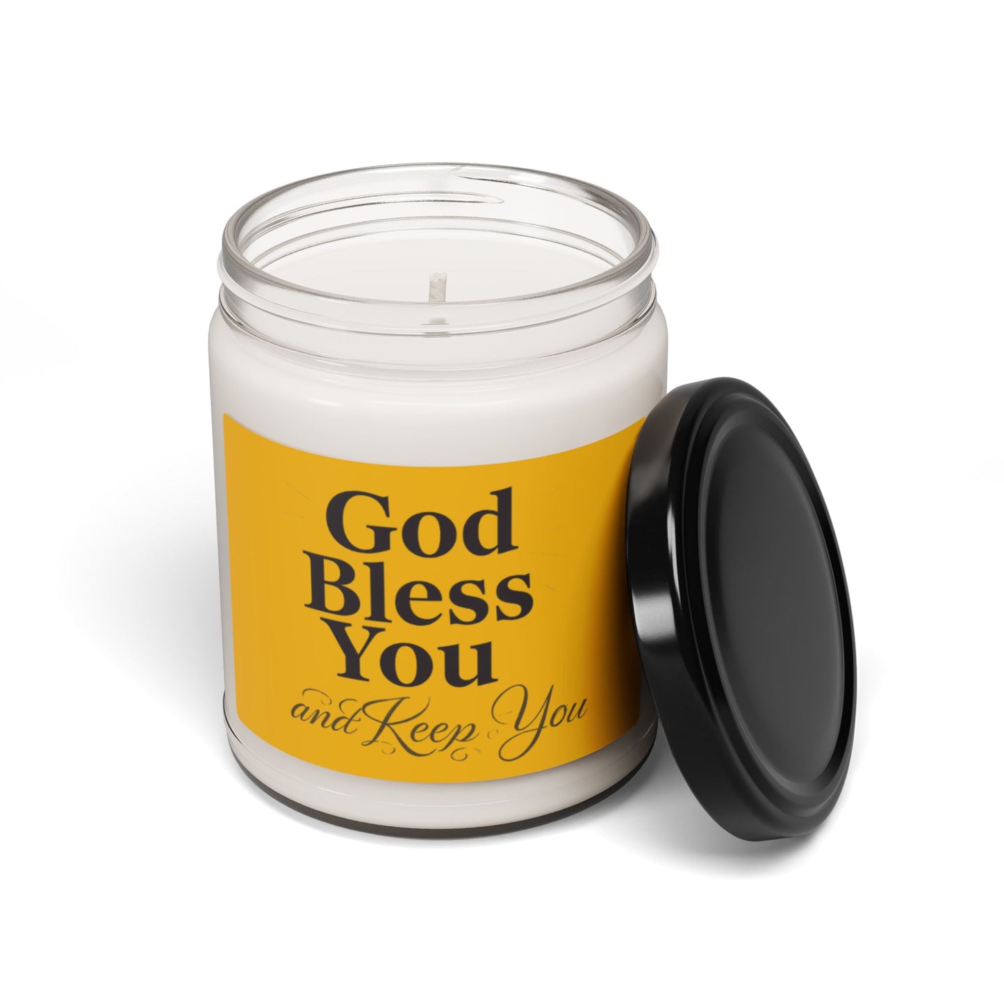 God Bless You and Keep You Candle 9oz Soy Candle | Faithful Prayer Jar