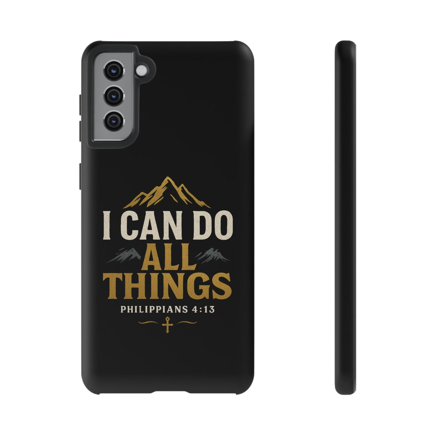 I Can Do All Things Phone Case, Inspirational Phone Cover, Christian Gift, Motivational Tech Accessory, Bible Verse Case, Tough Cases