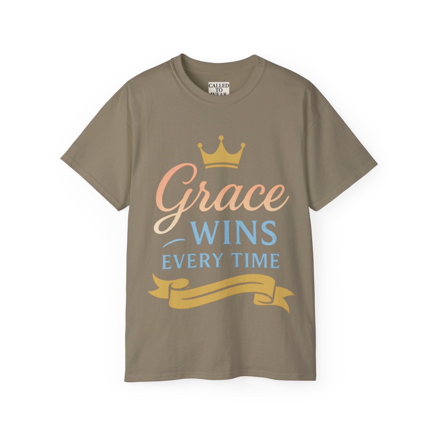 Grace Wins Inspirational Unisex Tee