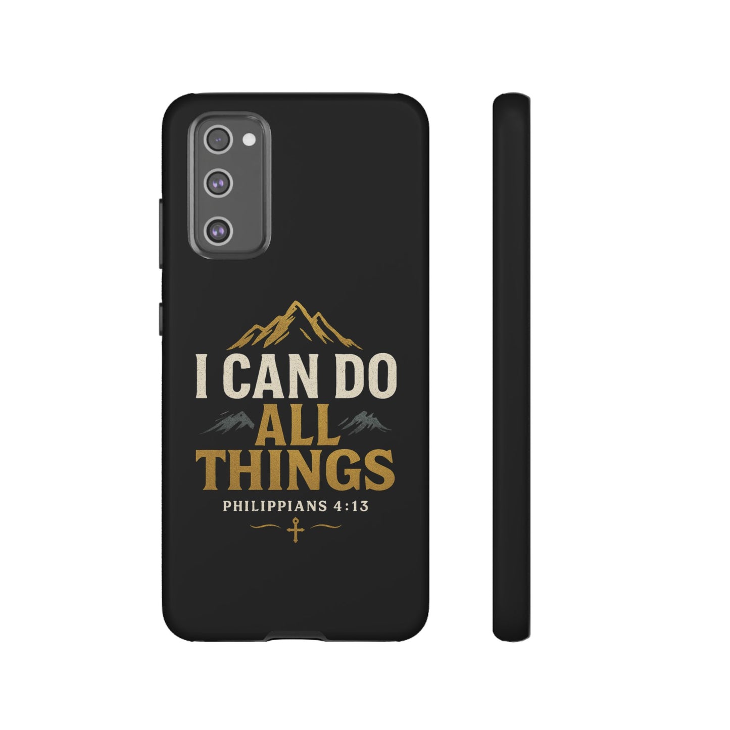 I Can Do All Things Phone Case, Inspirational Phone Cover, Christian Gift, Motivational Tech Accessory, Bible Verse Case, Tough Cases
