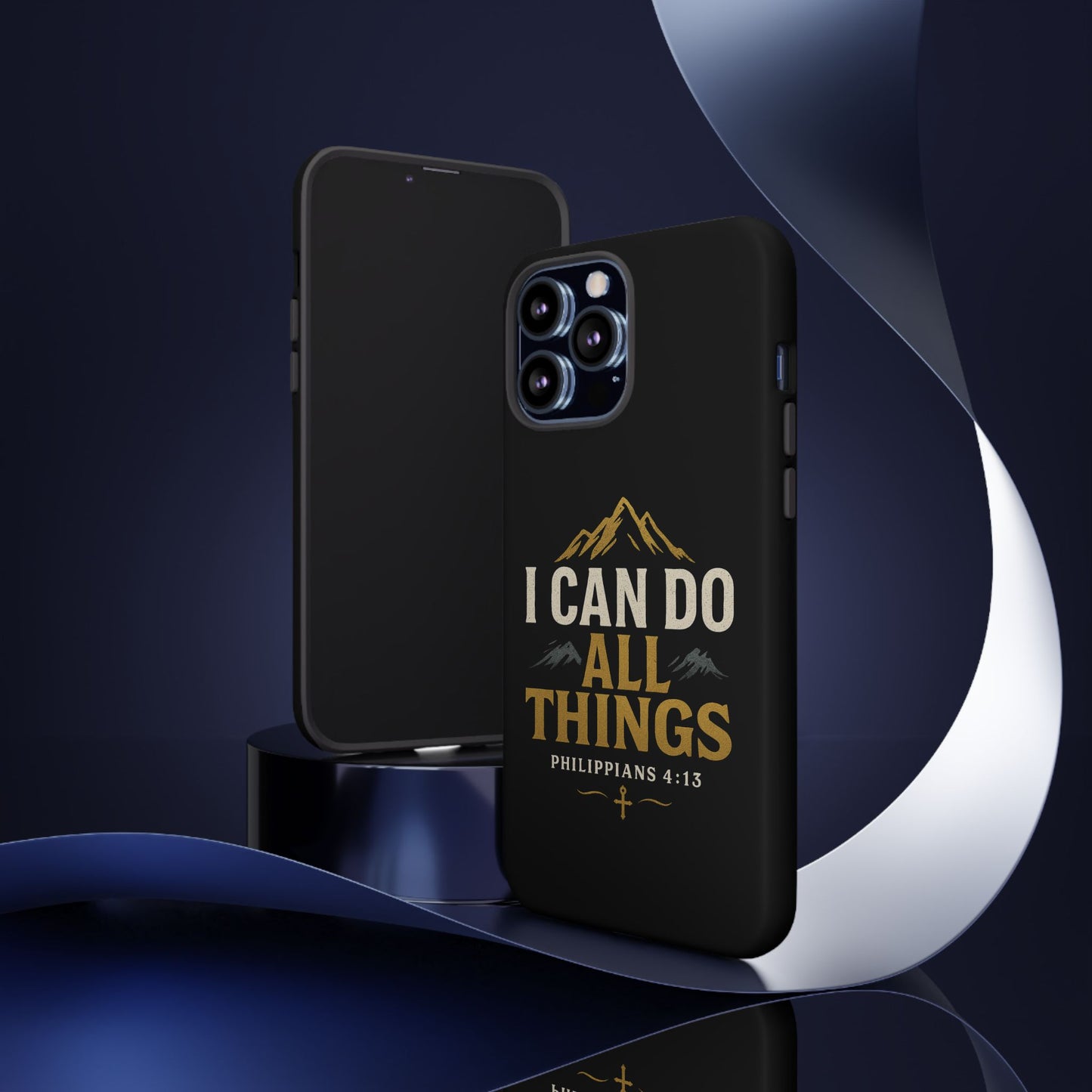 I Can Do All Things Phone Case, Inspirational Phone Cover, Christian Gift, Motivational Tech Accessory, Bible Verse Case, Tough Cases
